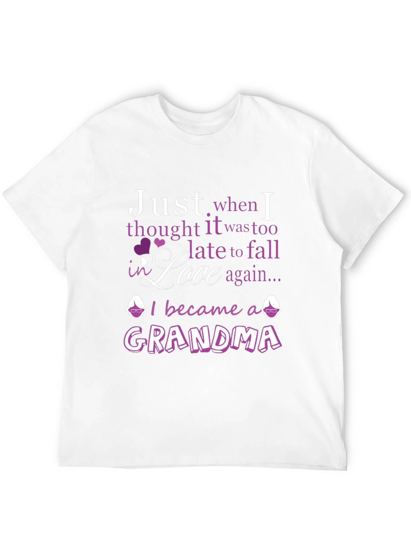 Grandma Love T-Shirt - Cute Gift for Grandmothers