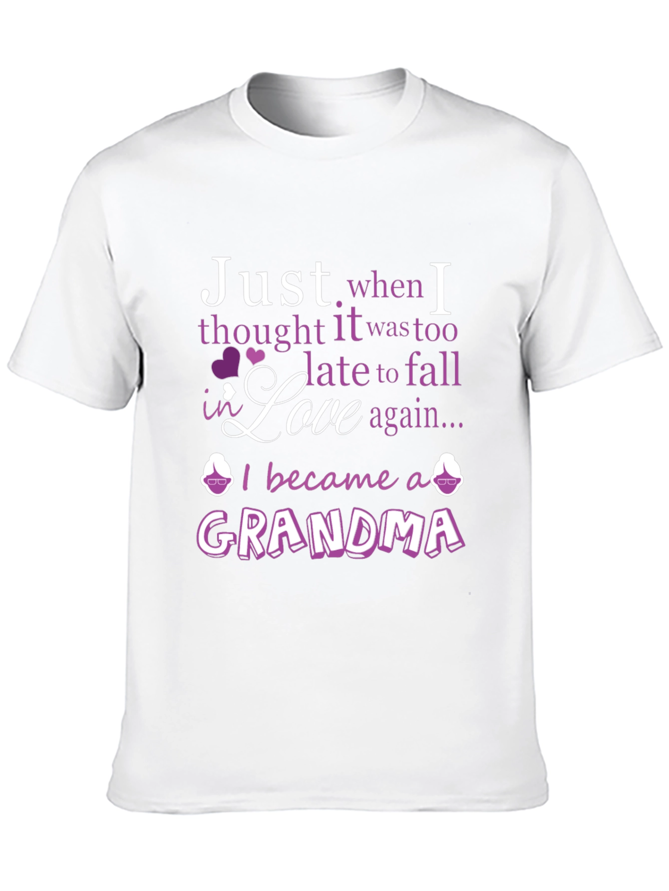 Grandma Love T-Shirt - Cute Gift for Grandmothers