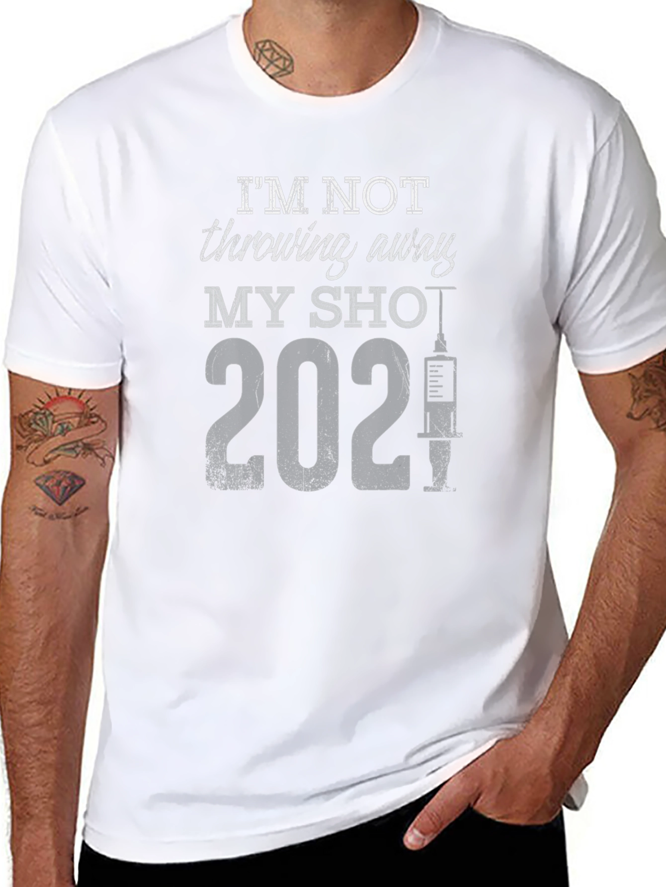 Im Not Throwing Away My Shot 2021 T-Shirt