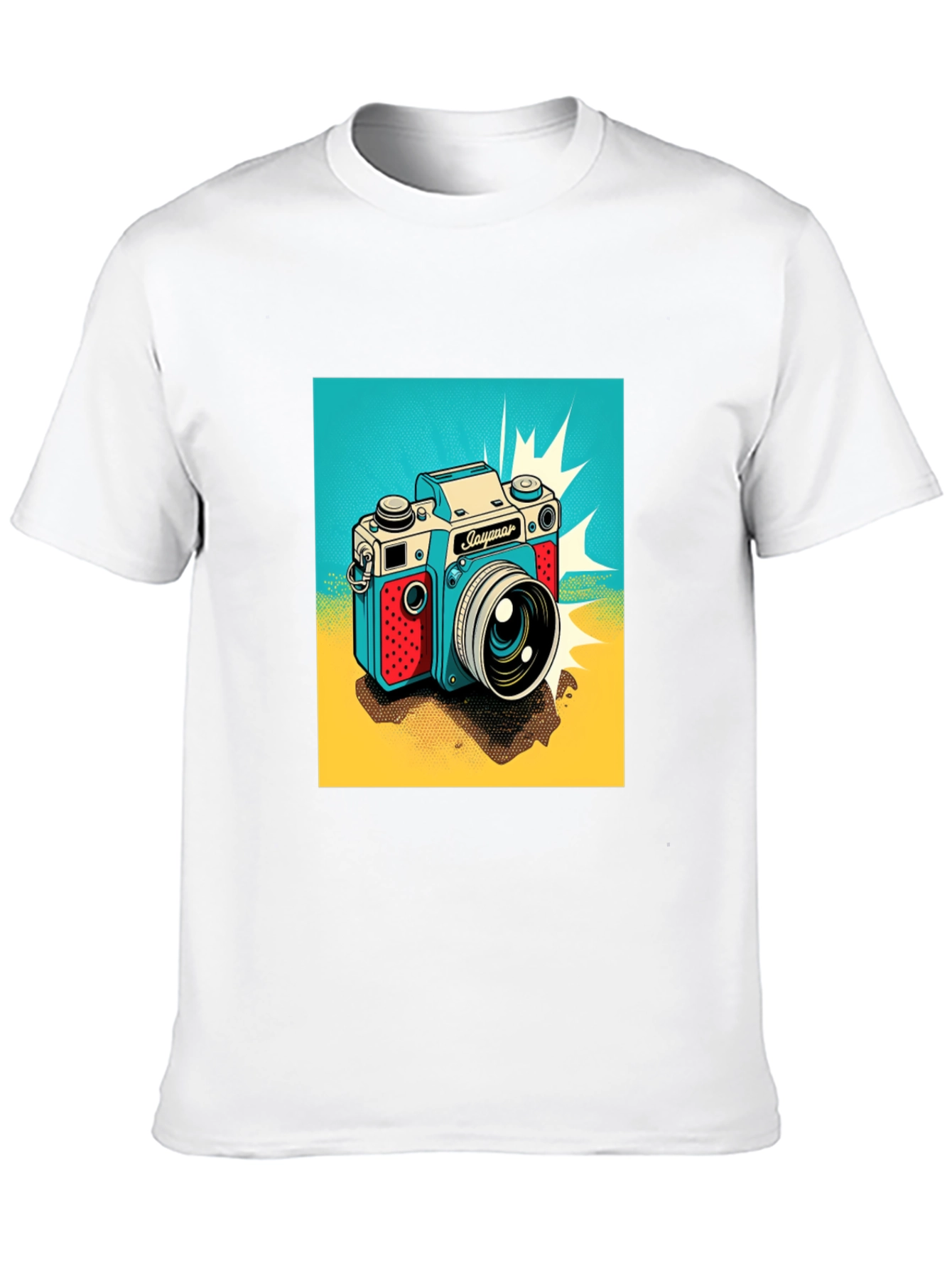 Retro Camera Graphic T-Shirt