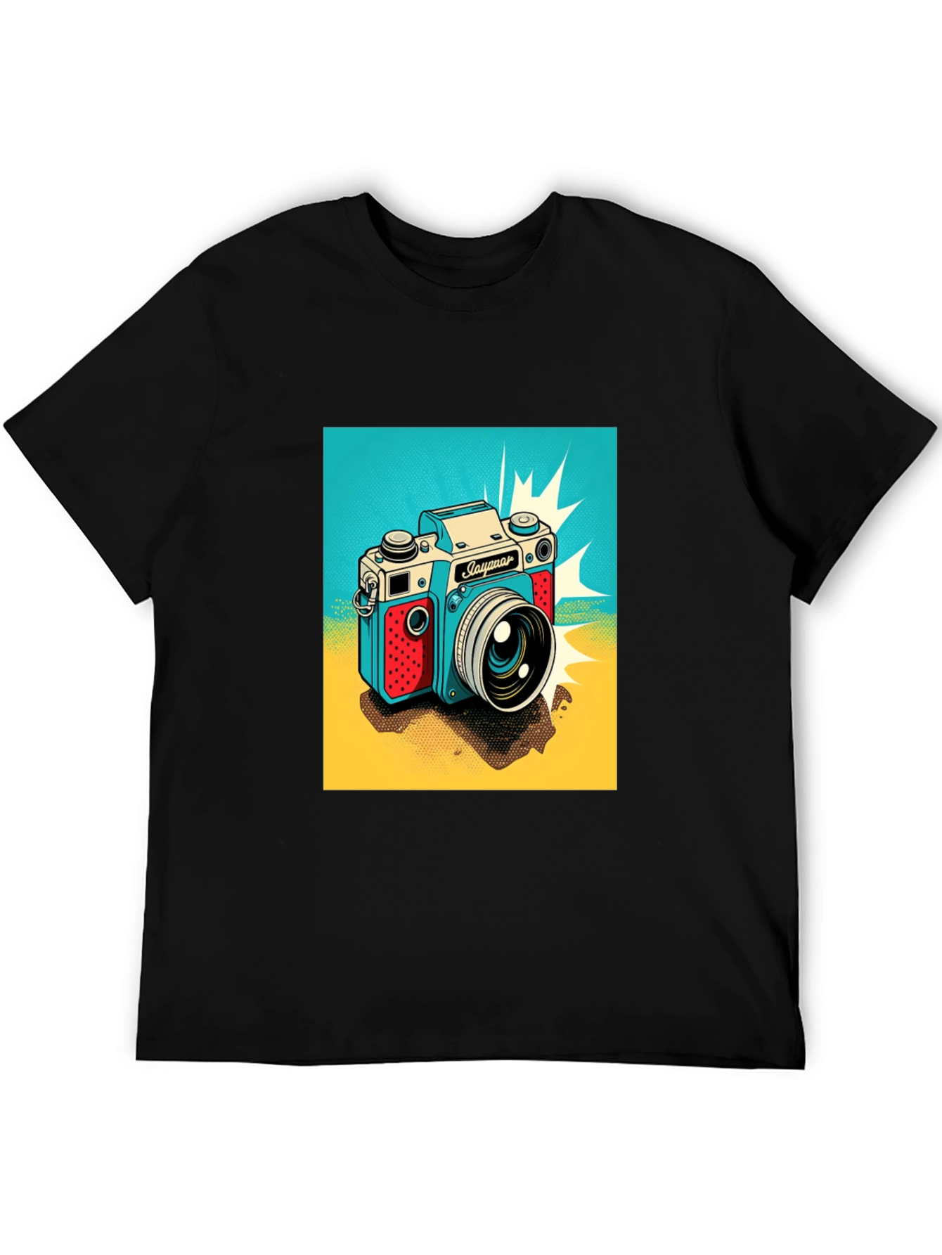 Retro Camera Graphic T-Shirt