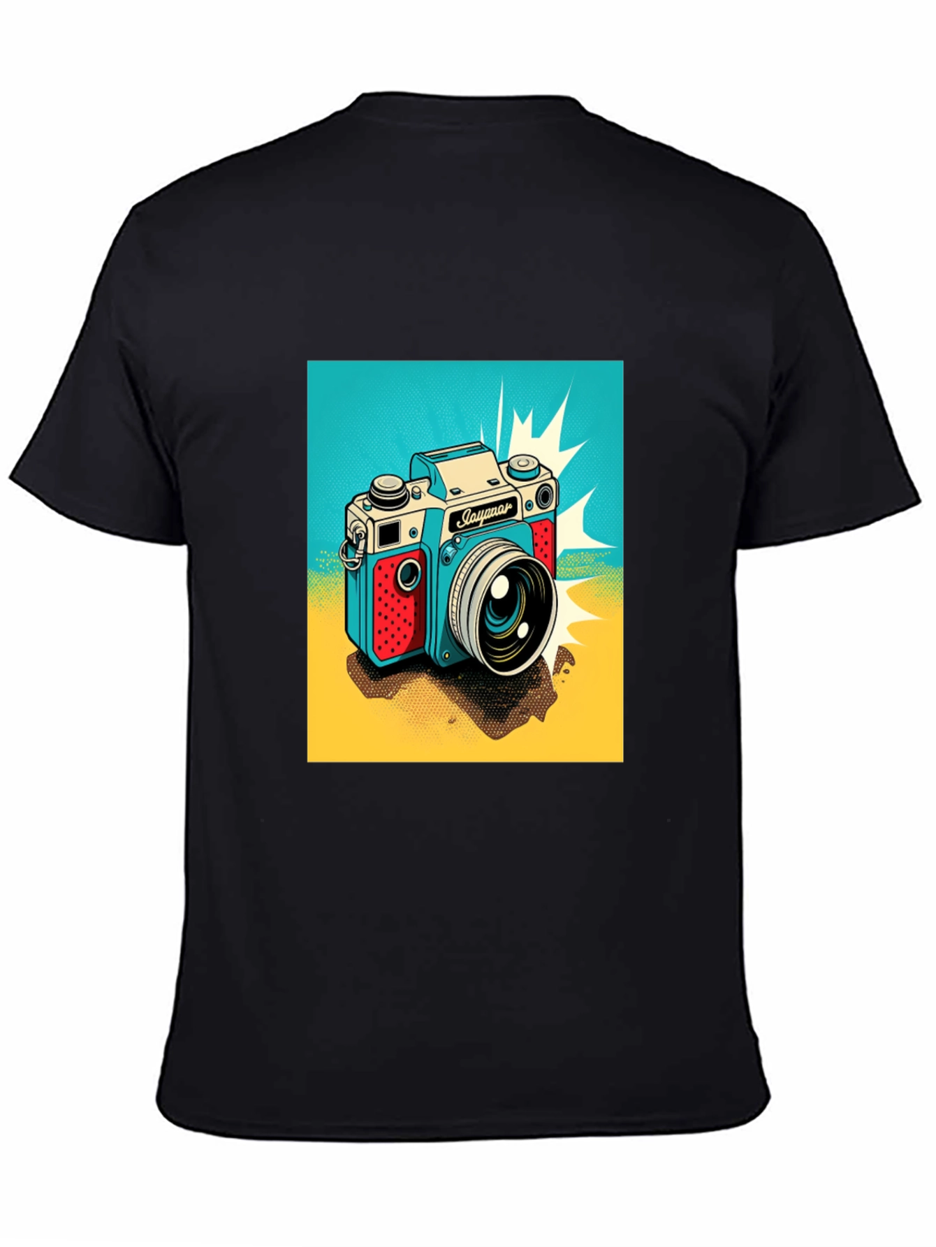 Retro Camera Graphic T-Shirt