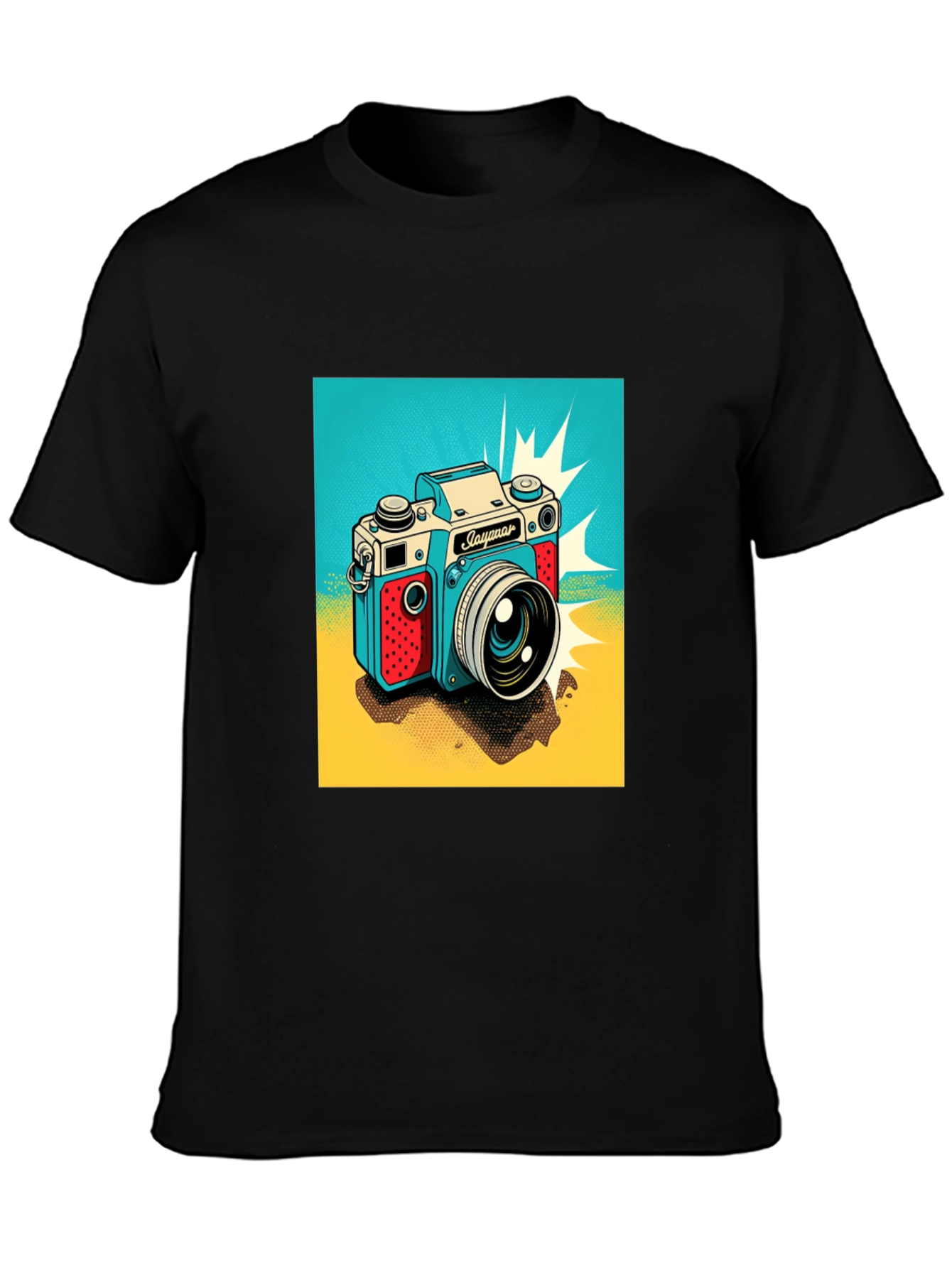 Retro Camera Graphic T-Shirt