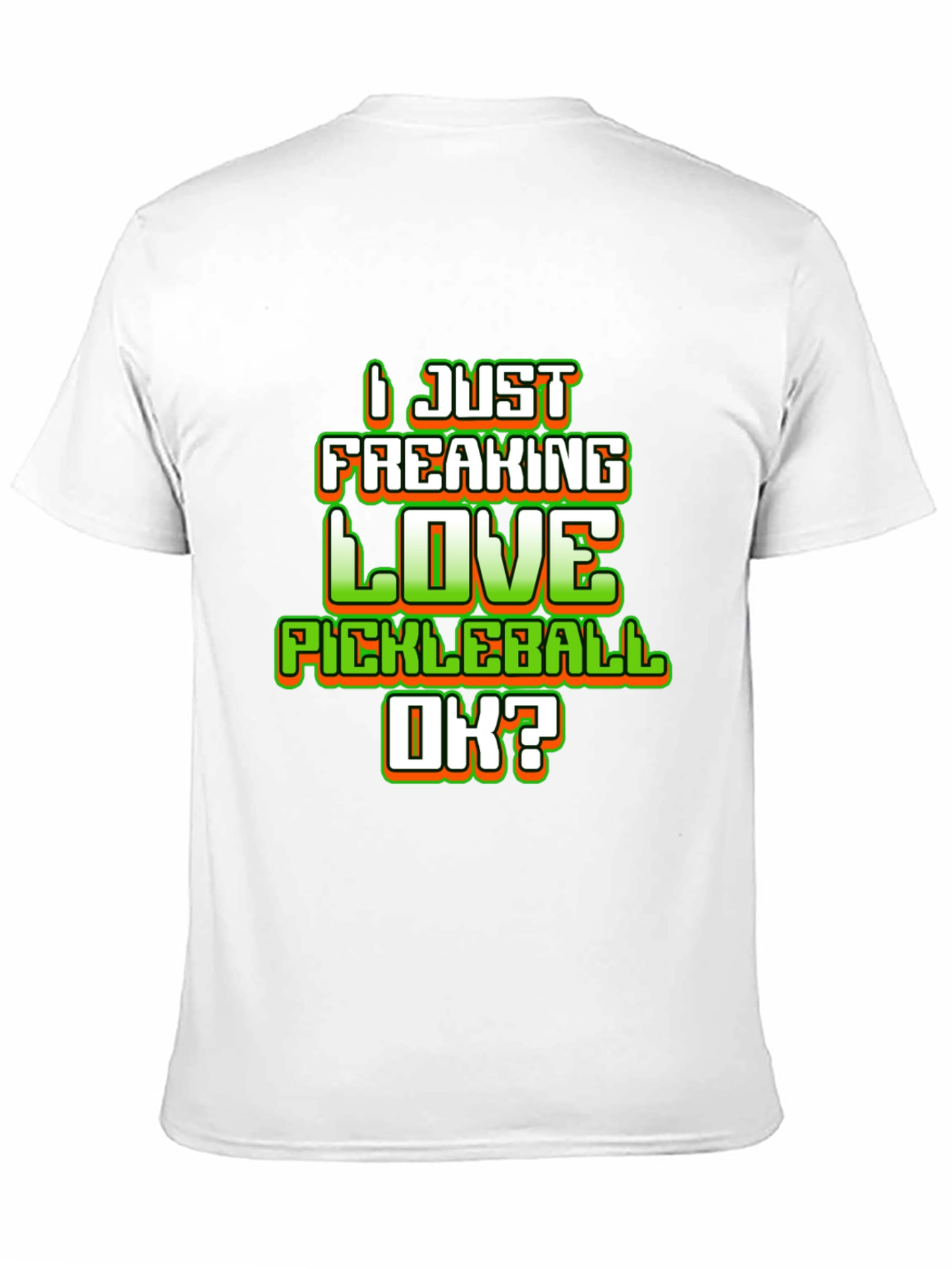 I Love Pickleball Graphic T-Shirt