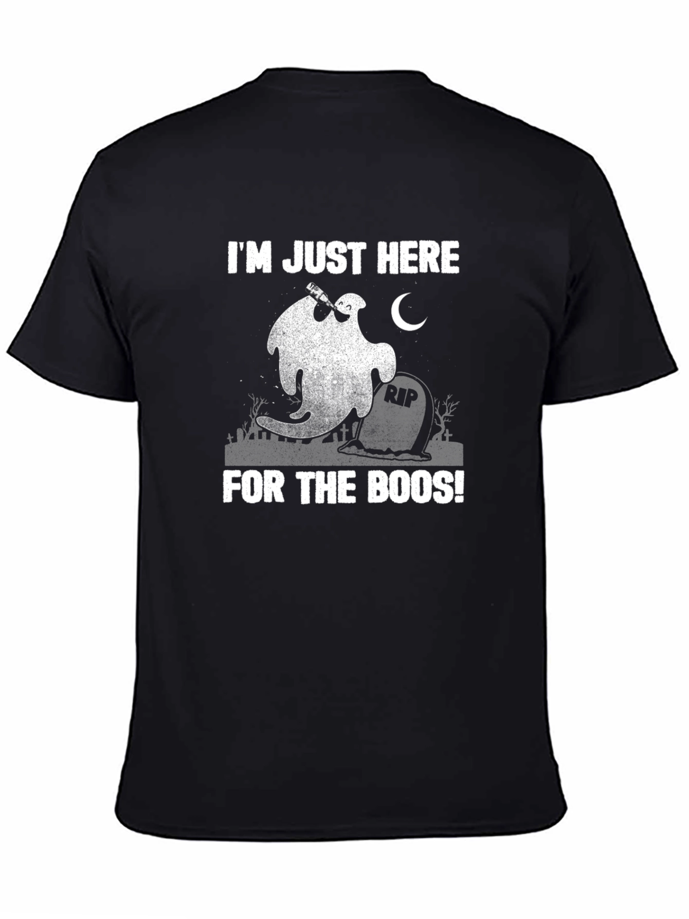 Halloween Ghost Drinking Boos T-Shirt