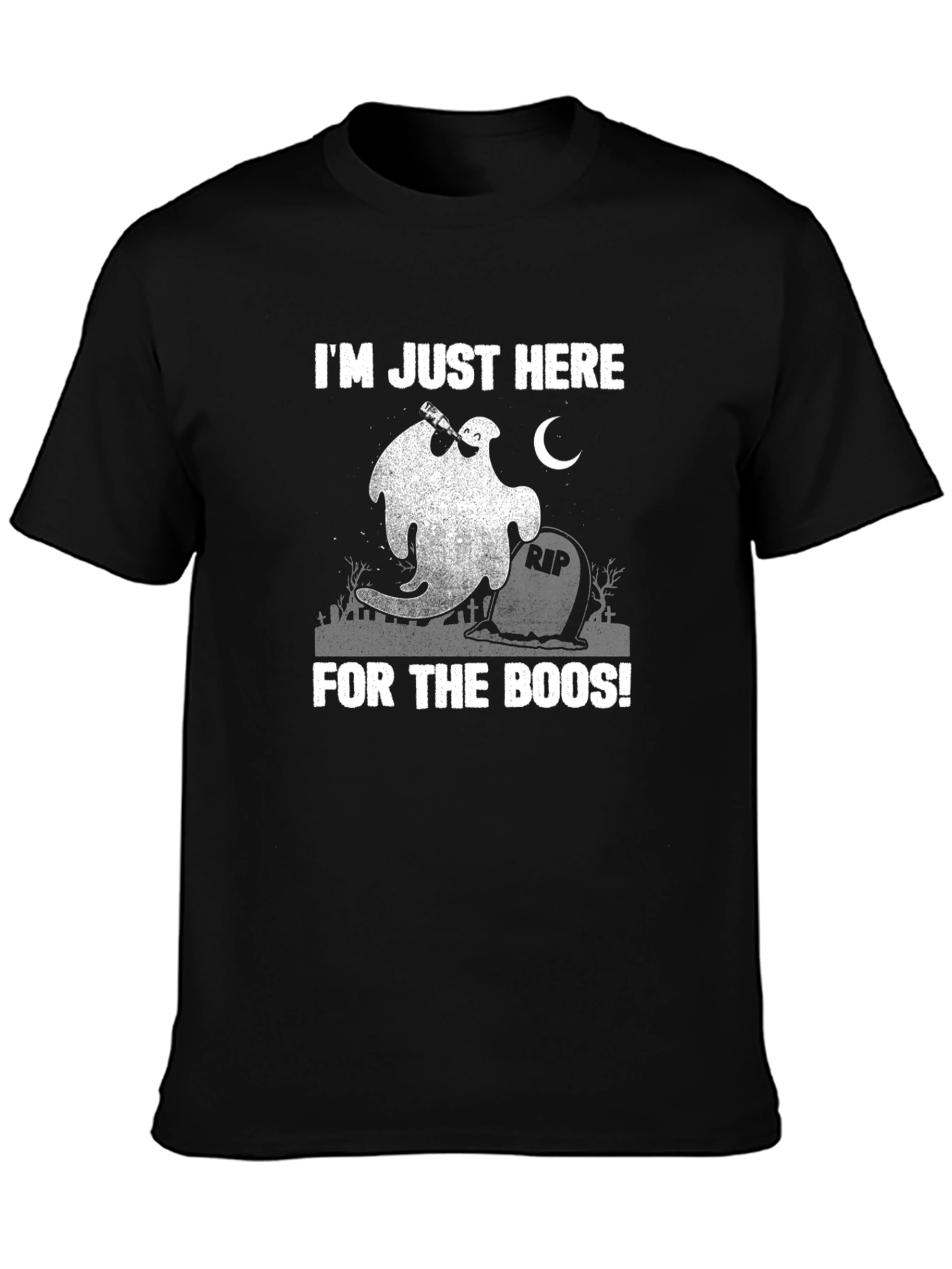 Halloween Ghost Drinking Boos T-Shirt