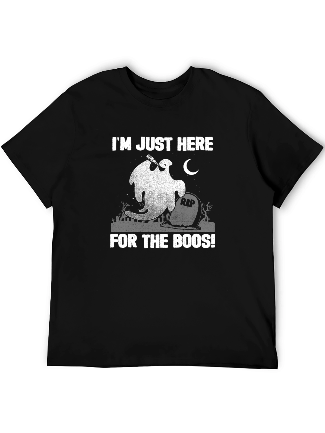 Halloween Ghost Drinking Boos T-Shirt