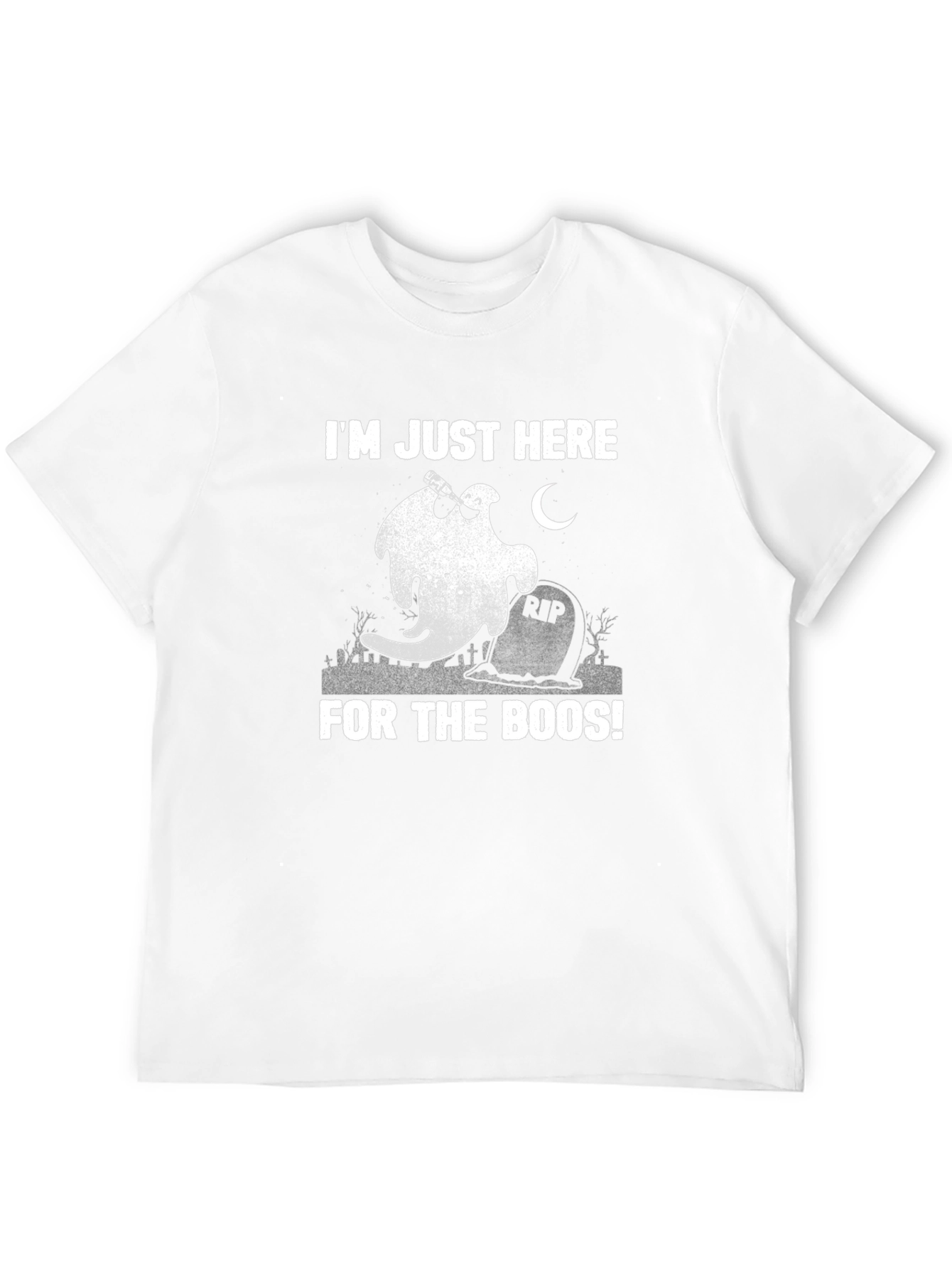Halloween Ghost Drinking Boos T-Shirt