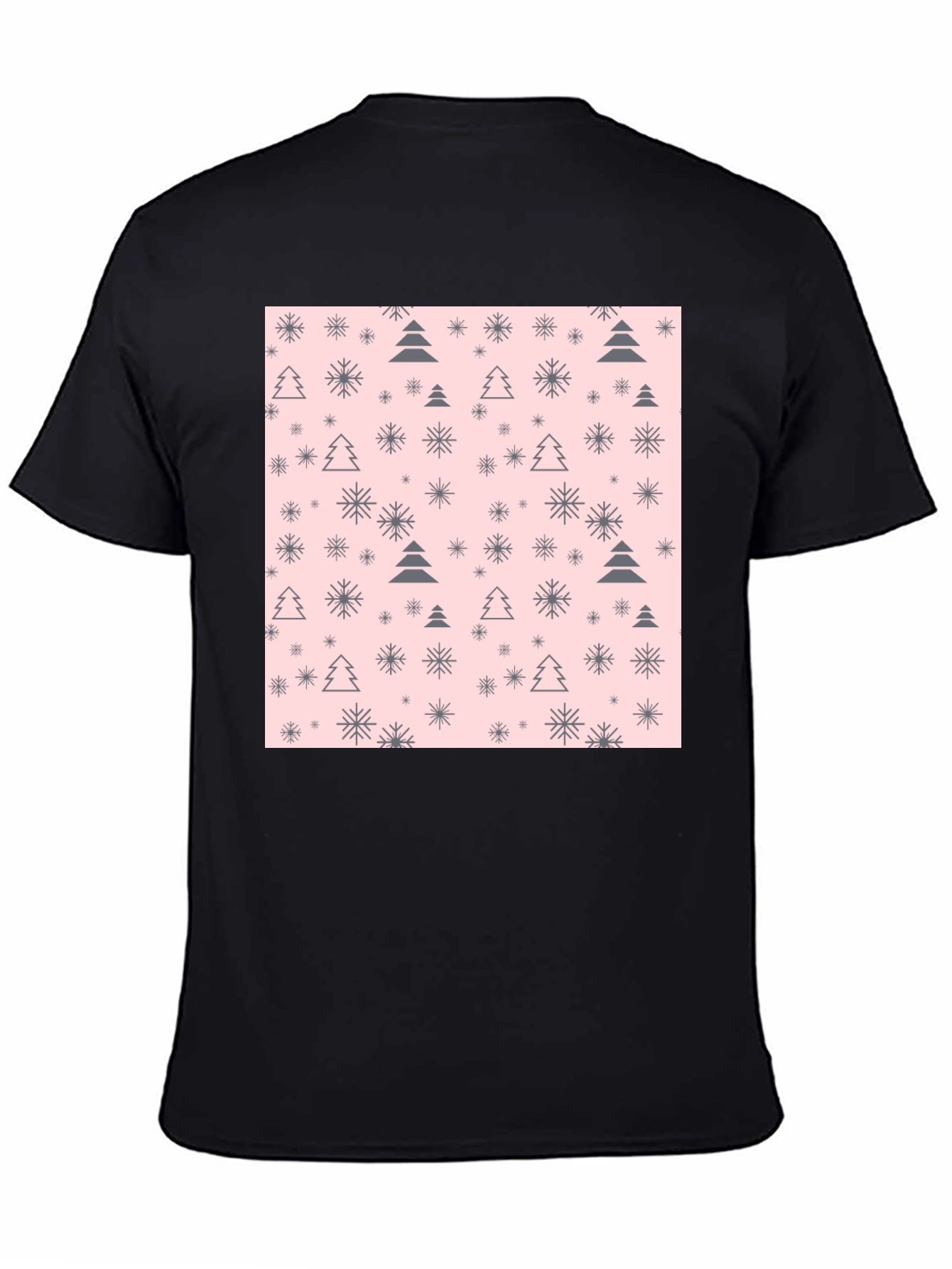 Holiday Tree & Snowflake T-Shirt