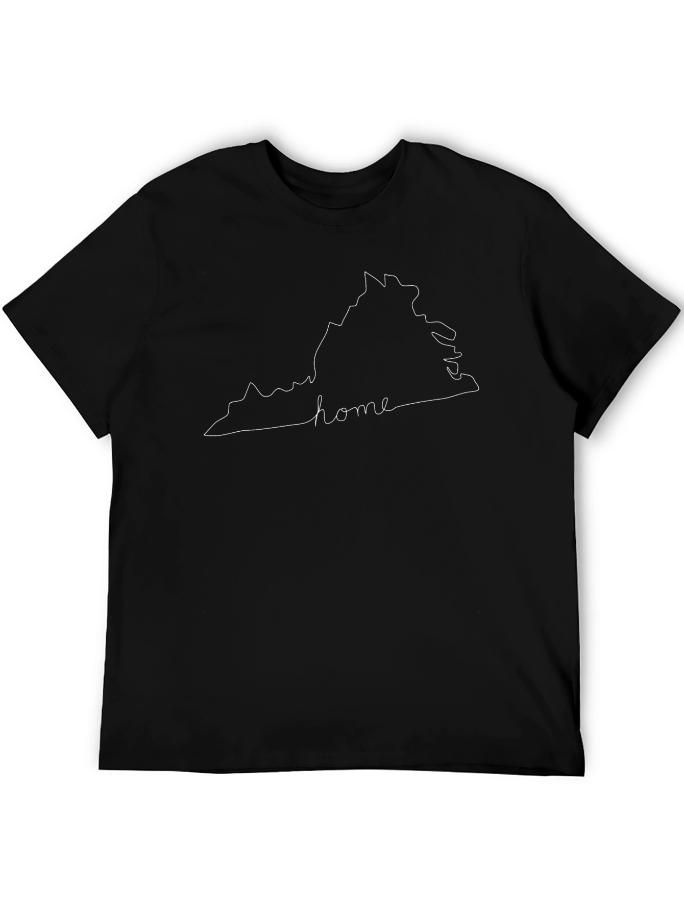 Virginia Home State Outline T-Shirt