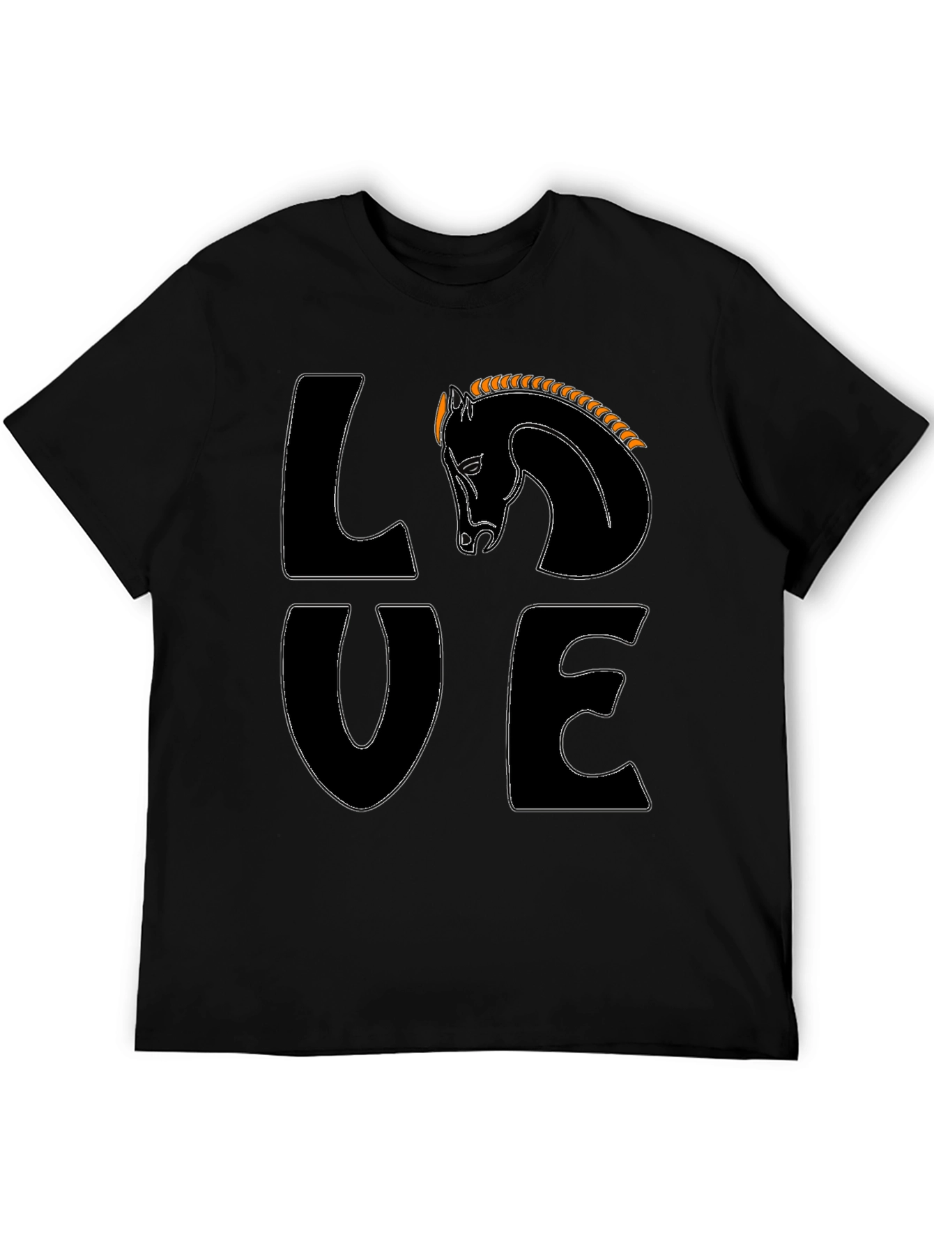 Love Horse Tee - Stylish Equestrian T-Shirt
