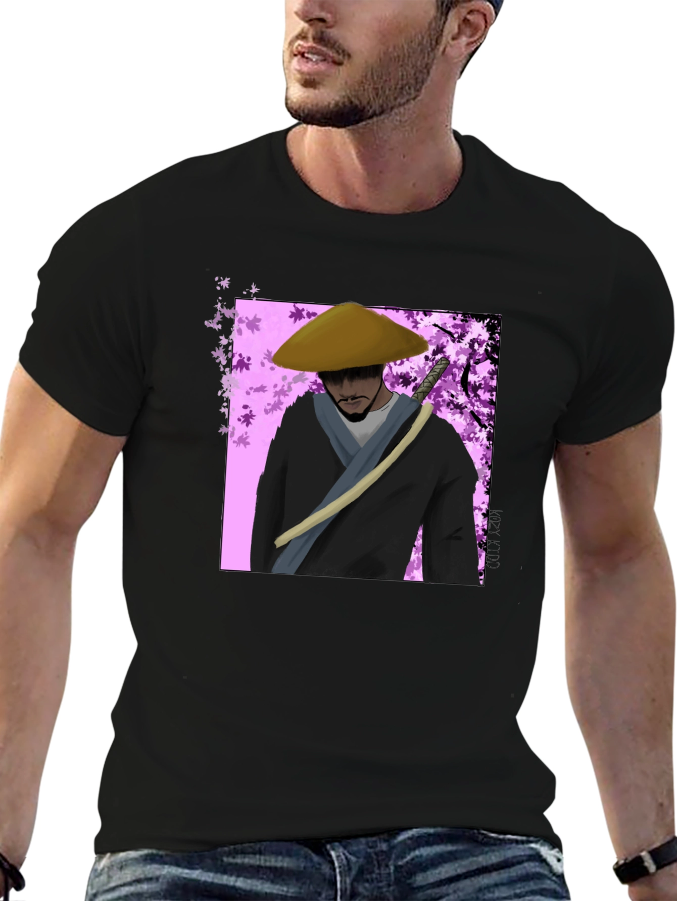 Samurai Graphic Tee - Urban Style T-Shirt