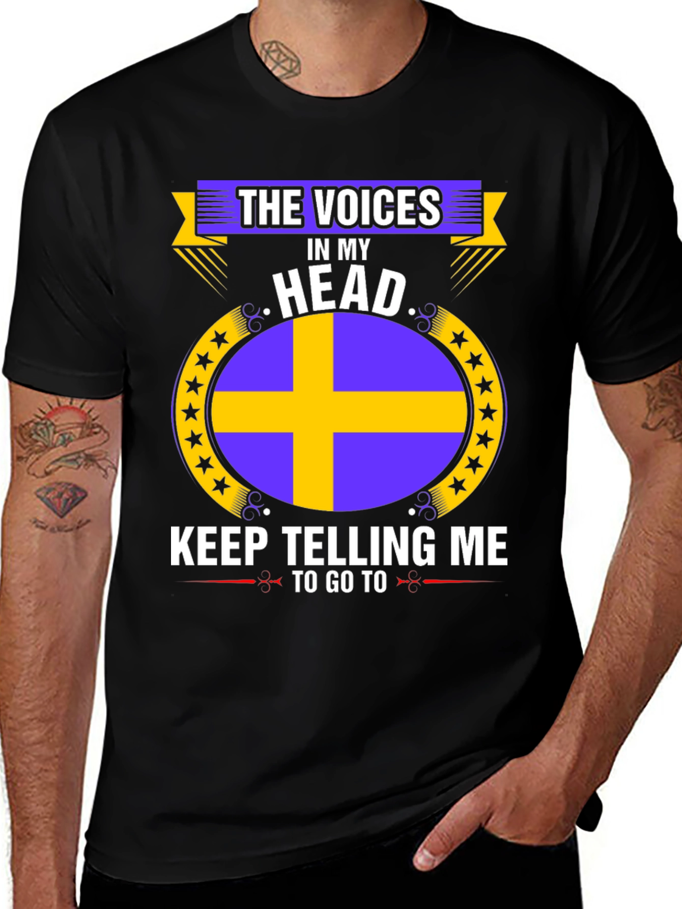 The Voices in My Head Graphic T-Shirt