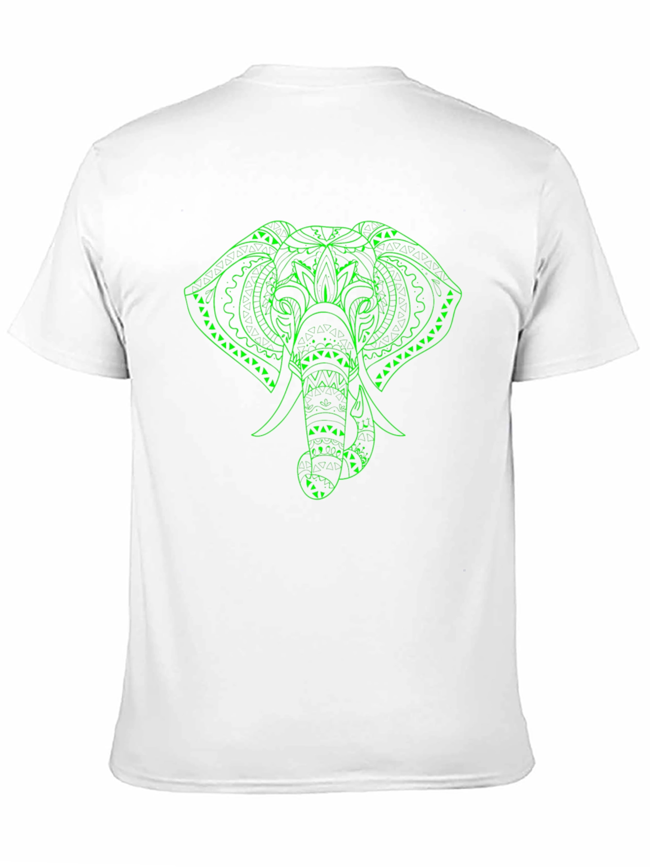Geometric Elephant Graphic Tee