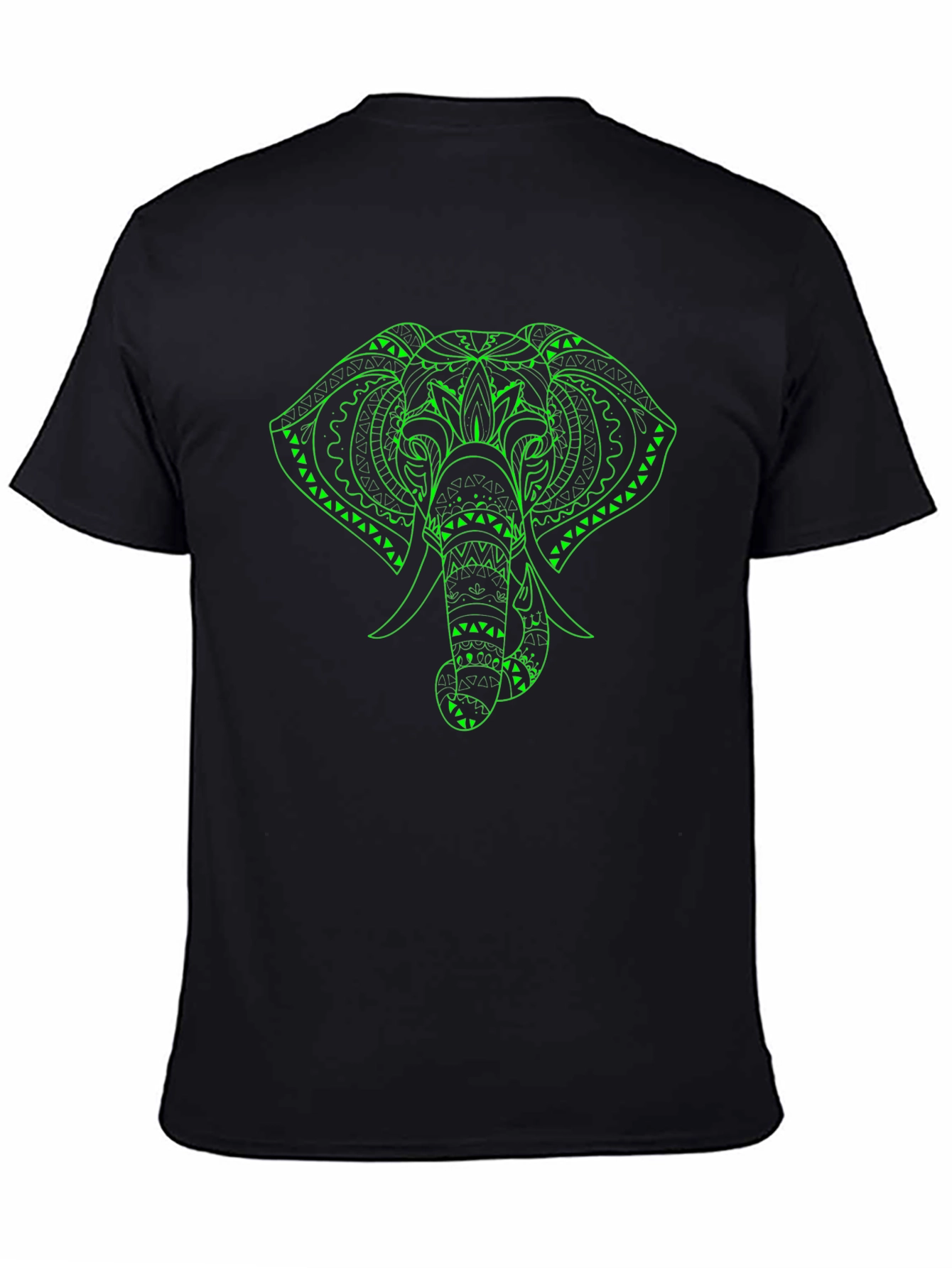 Geometric Elephant Graphic Tee