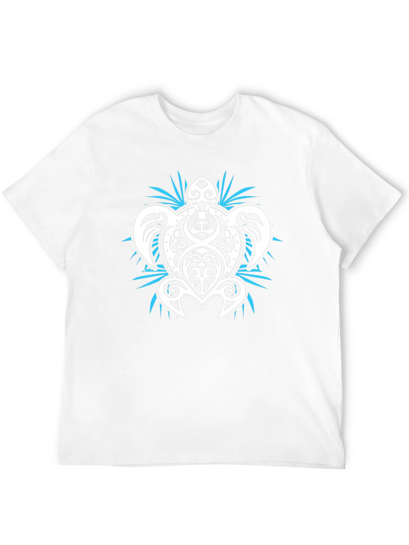Tribal Turtle Graphic Tee - Black