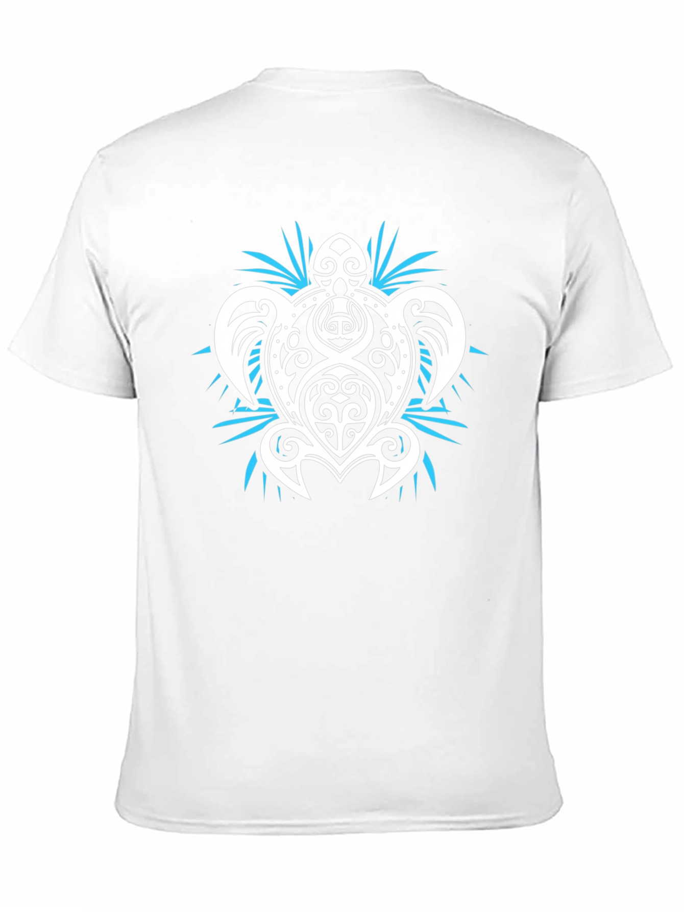Tribal Turtle Graphic Tee - Black