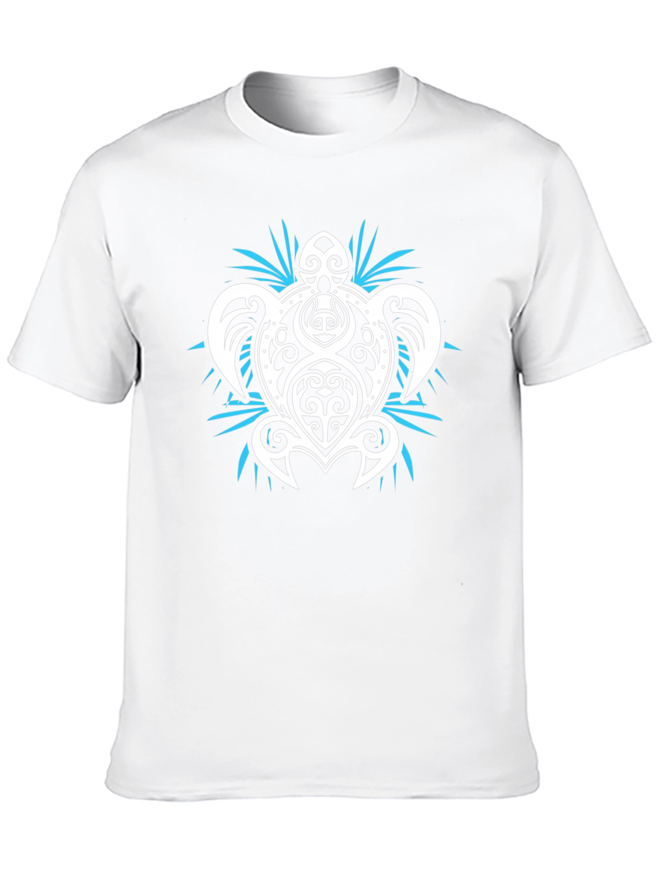 Tribal Turtle Graphic Tee - Black