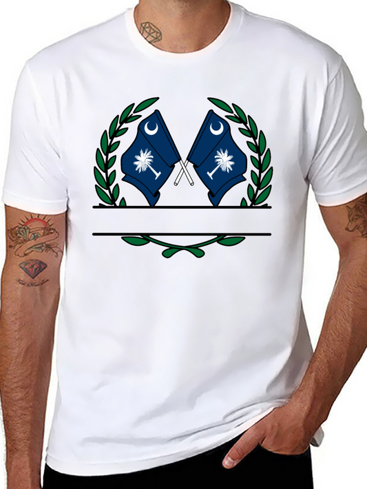 South Carolina Flag Graphic Tee