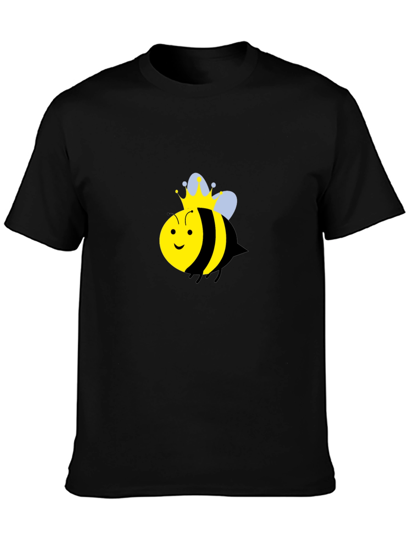Queen Bee Graphic T-Shirt - Black Cotton Tee