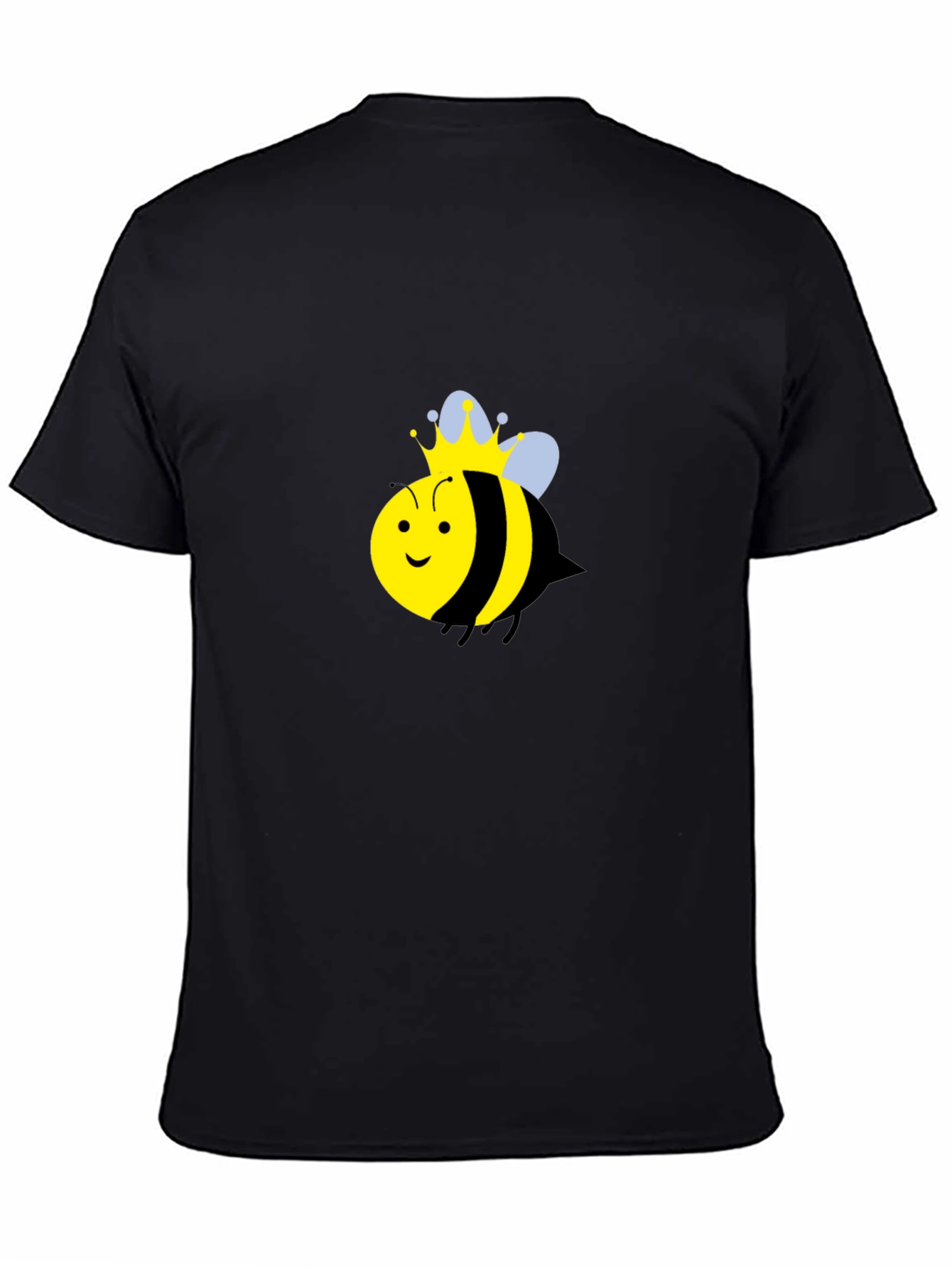 Queen Bee Graphic T-Shirt - Black Cotton Tee