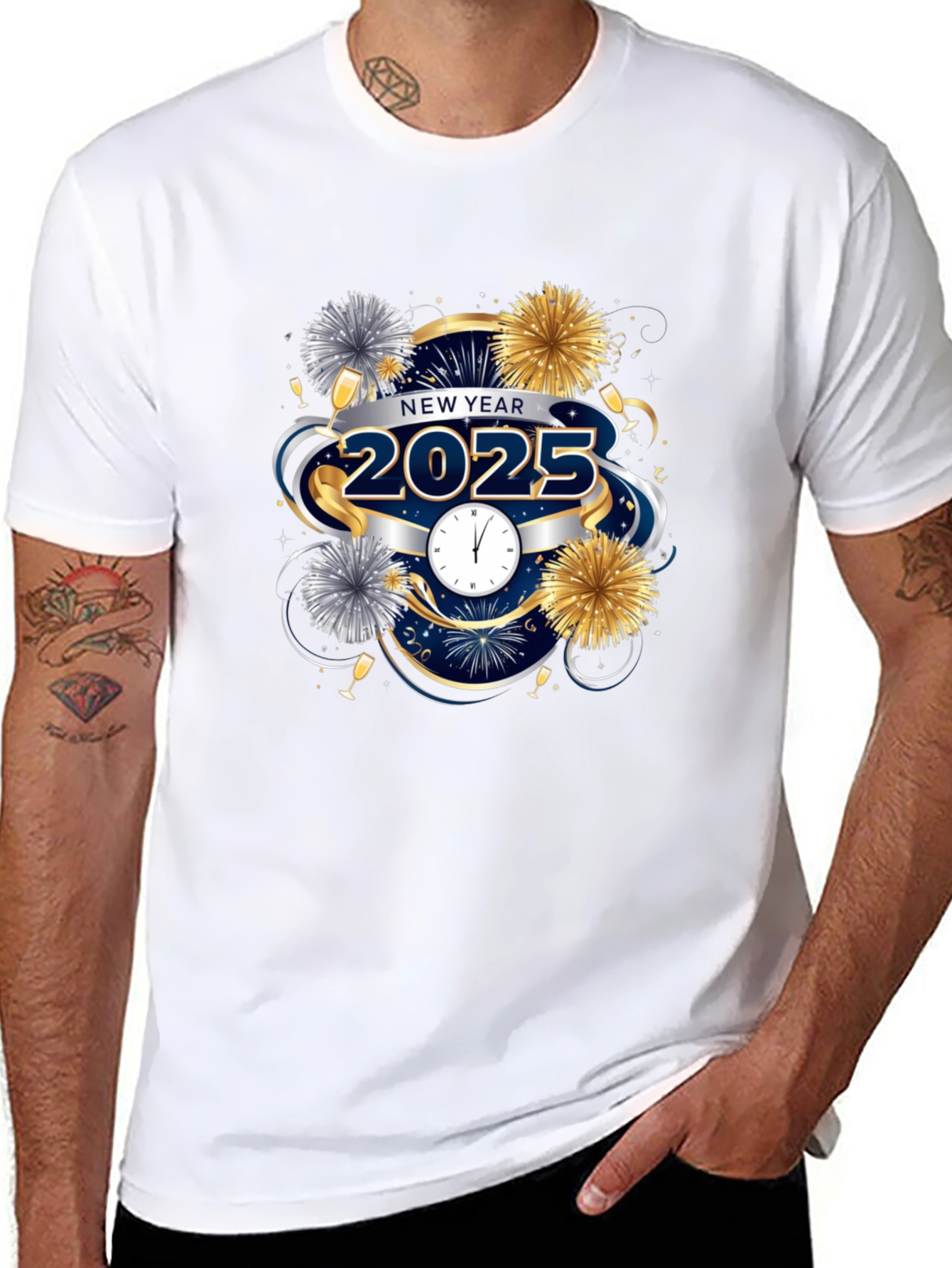 New Year 2025 Celebration T-Shirt