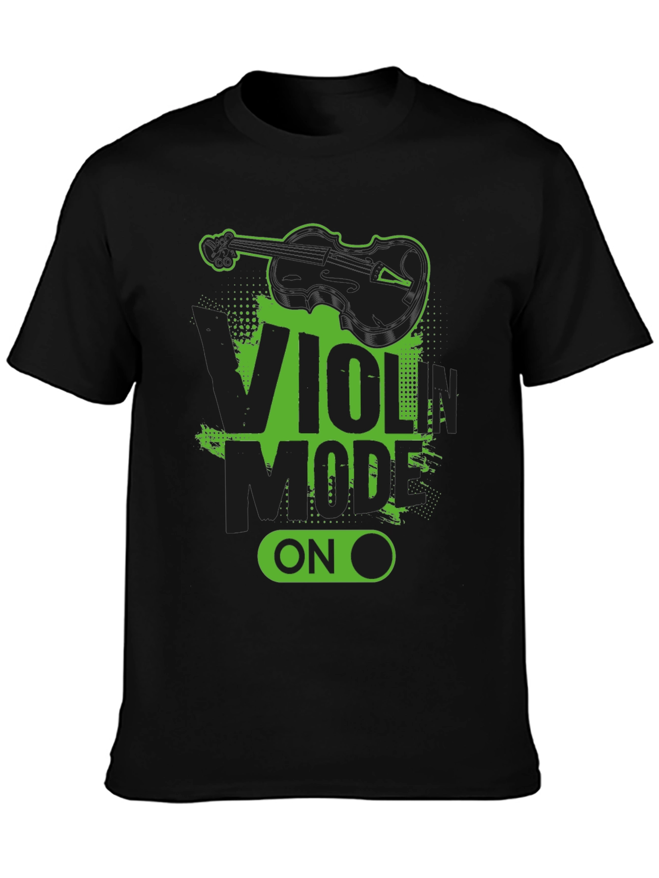Violin Mode On Graphic T-Shirt