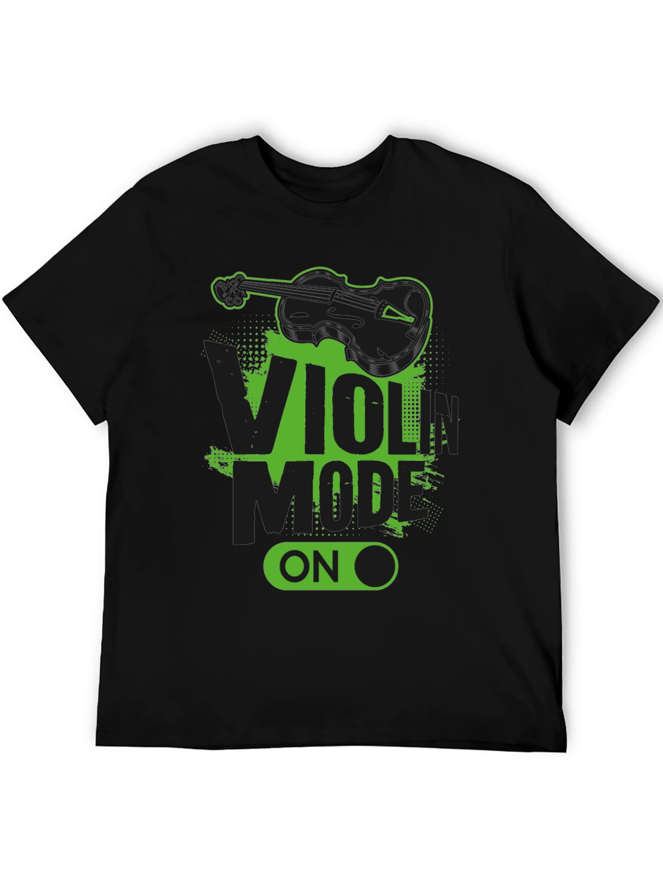 Violin Mode On Graphic T-Shirt