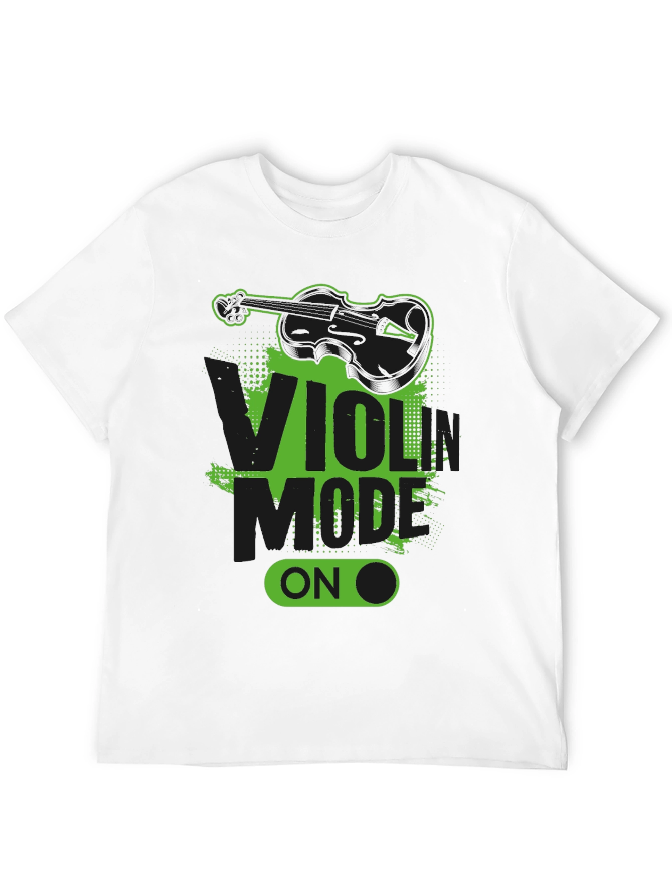 Violin Mode On Graphic T-Shirt