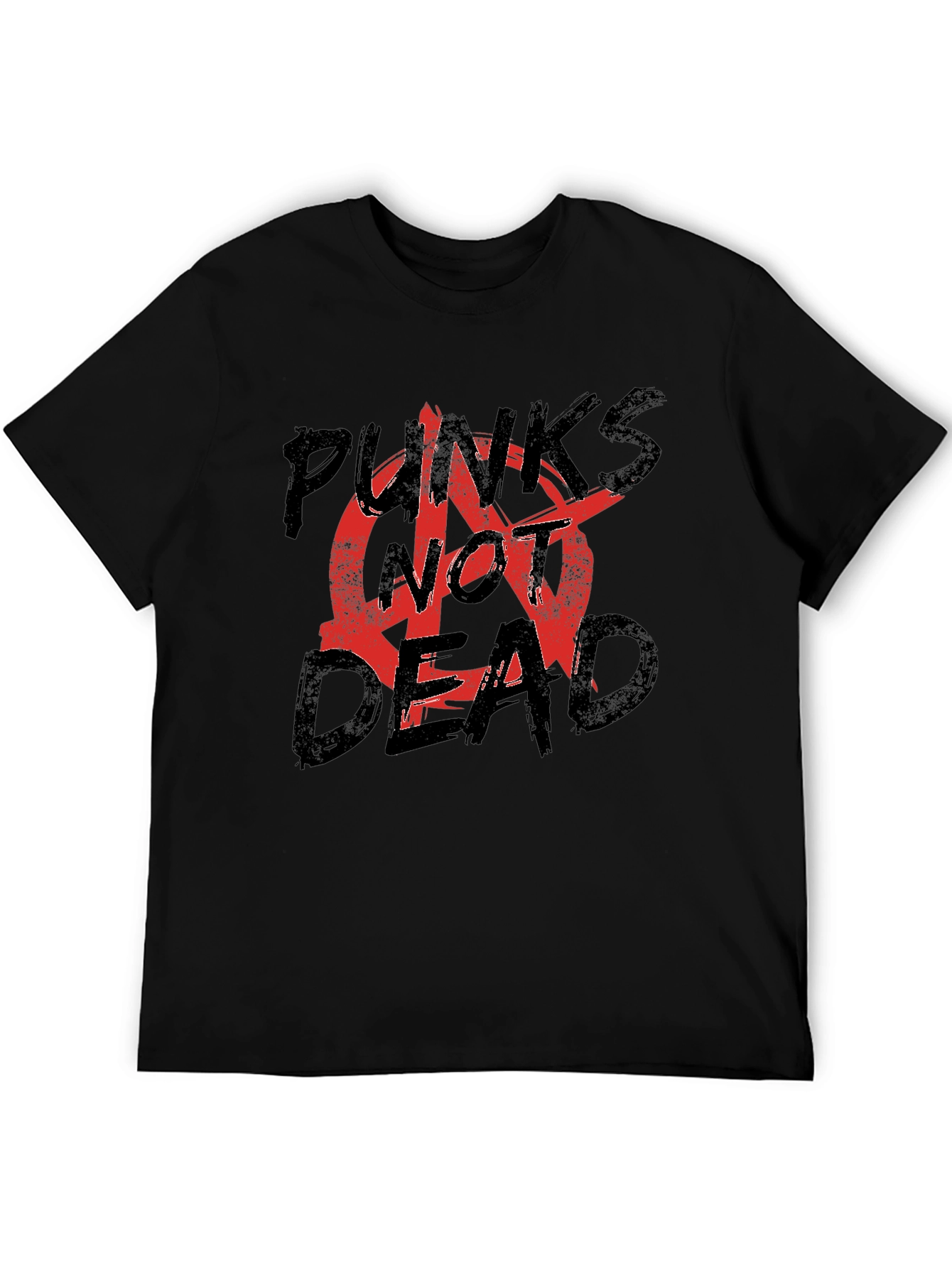 Punks Not Dead Graphic T-Shirt
