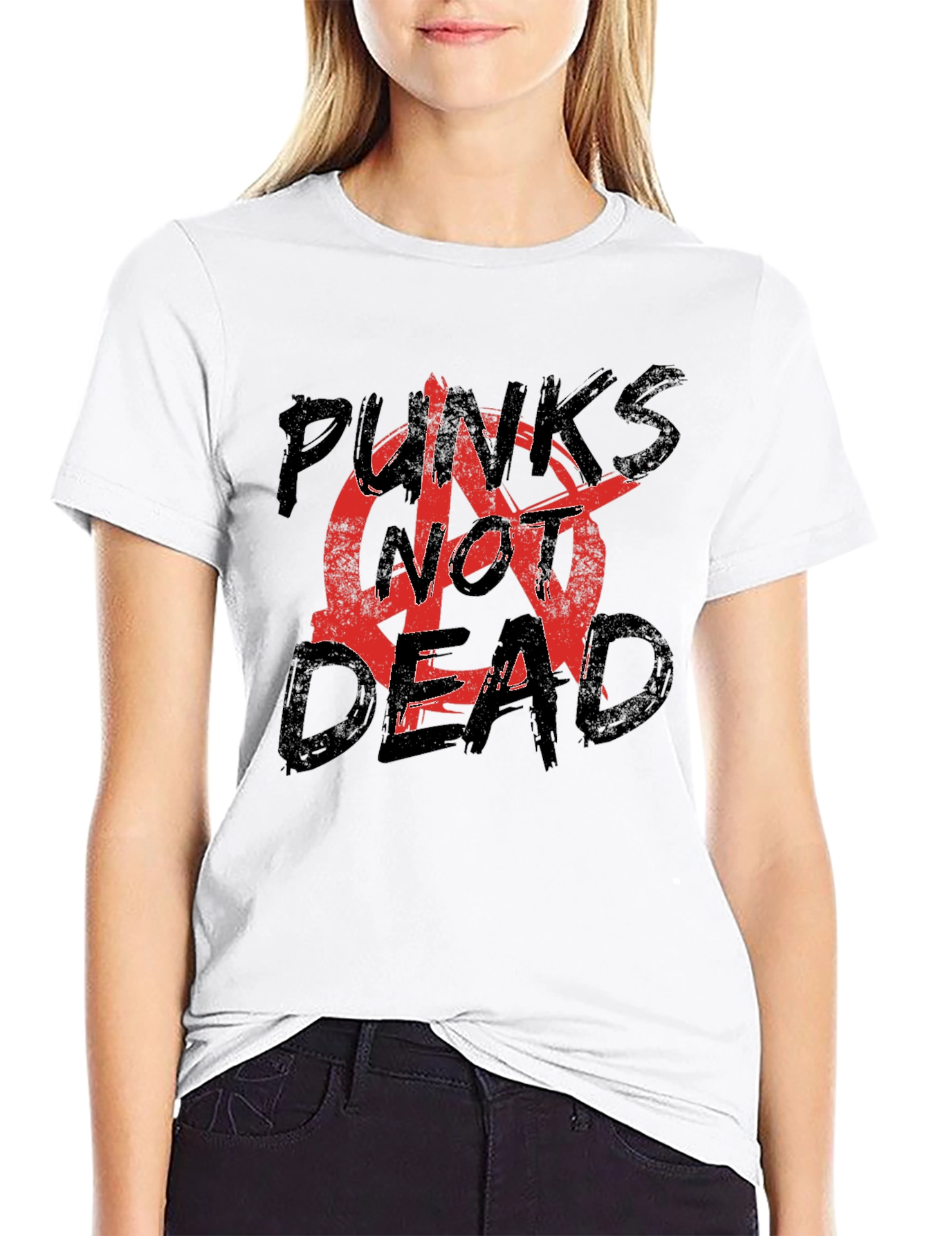 Punks Not Dead Graphic T-Shirt