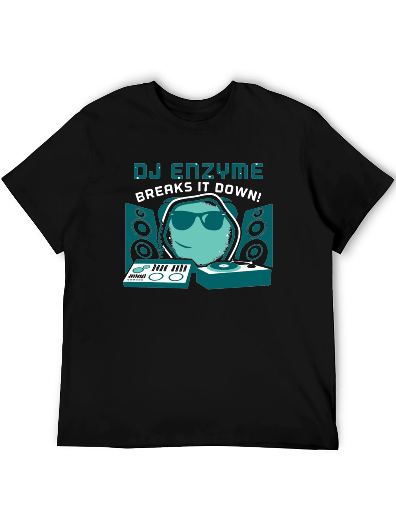 DJ Enzyme Breaks It Down! Graphic T-Shirt