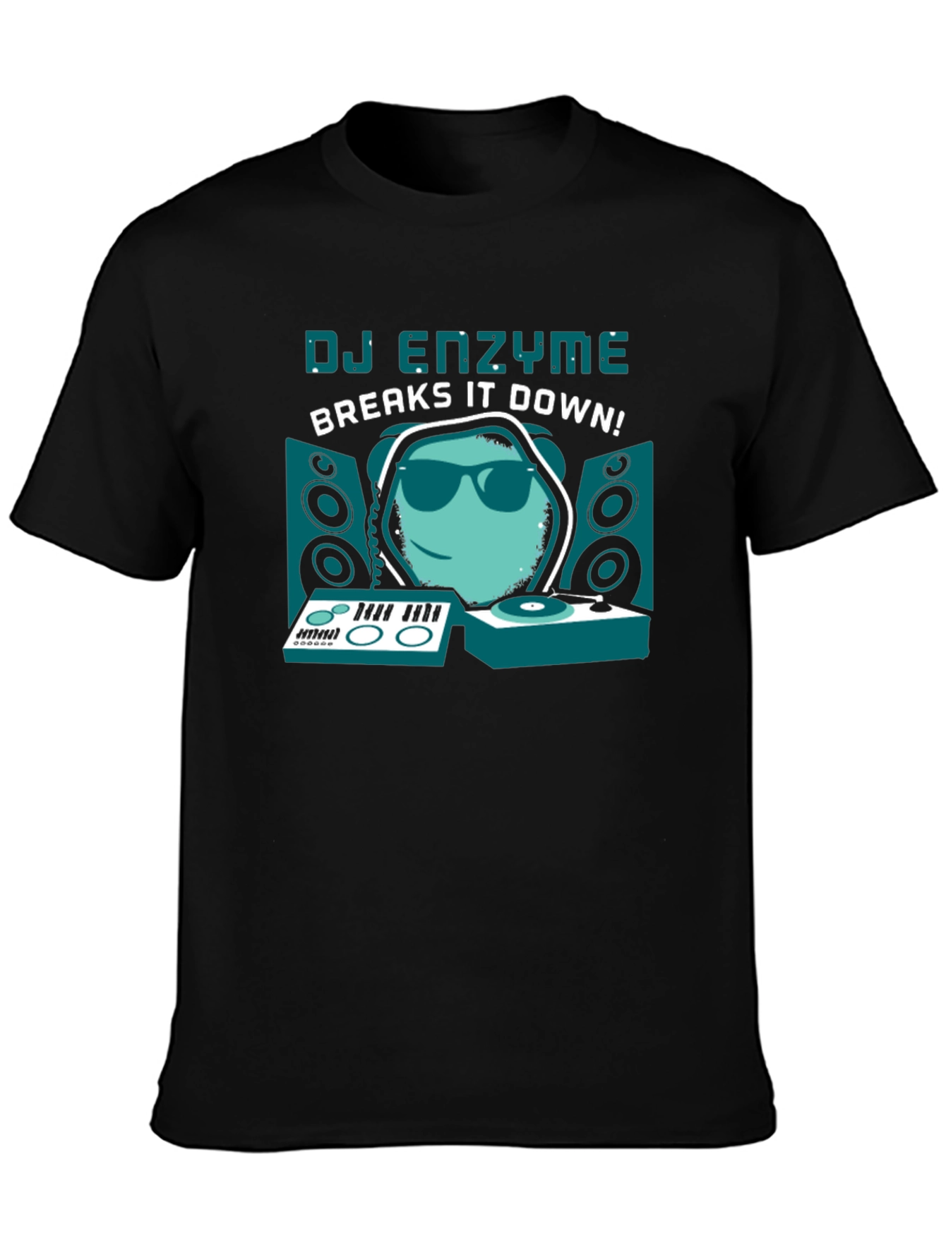DJ Enzyme Breaks It Down! Graphic T-Shirt