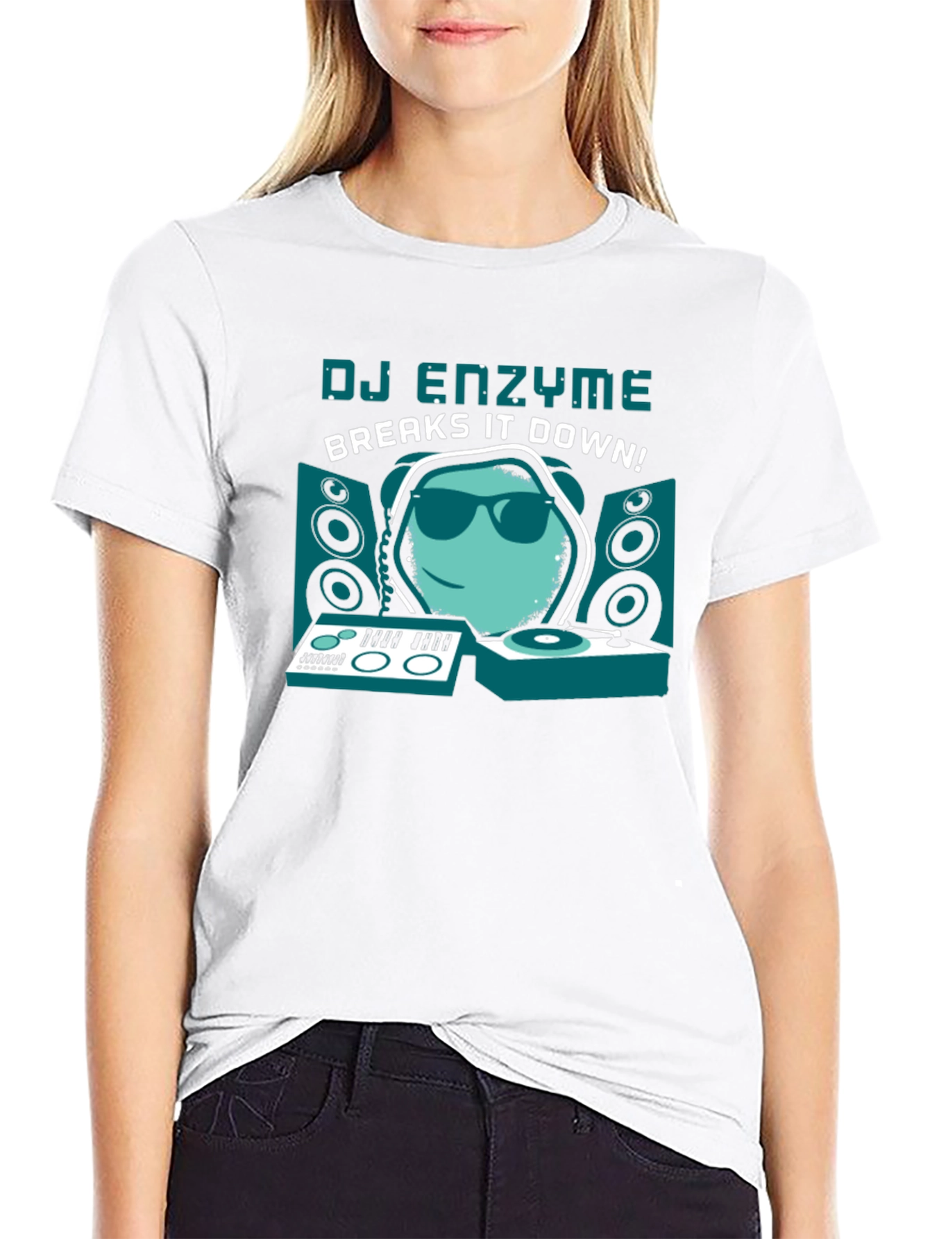 DJ Enzyme Breaks It Down! Graphic T-Shirt