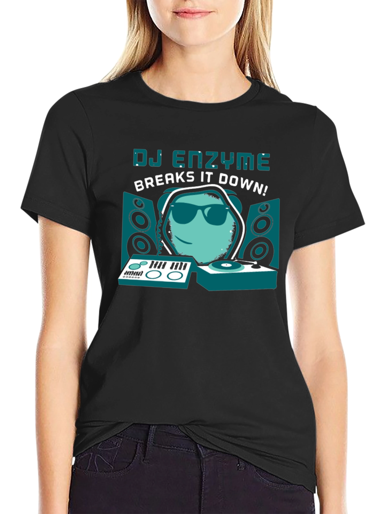 DJ Enzyme Breaks It Down! Graphic T-Shirt