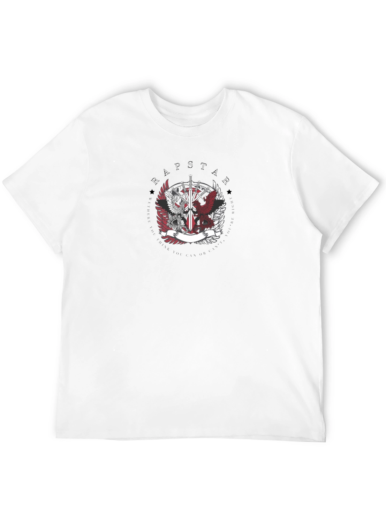 Hapstar Emblem Black T-Shirt