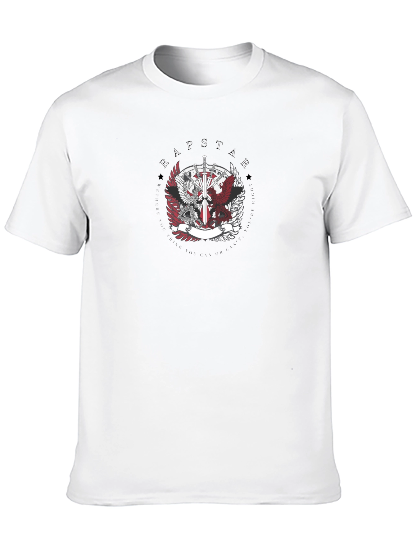 Hapstar Emblem Black T-Shirt