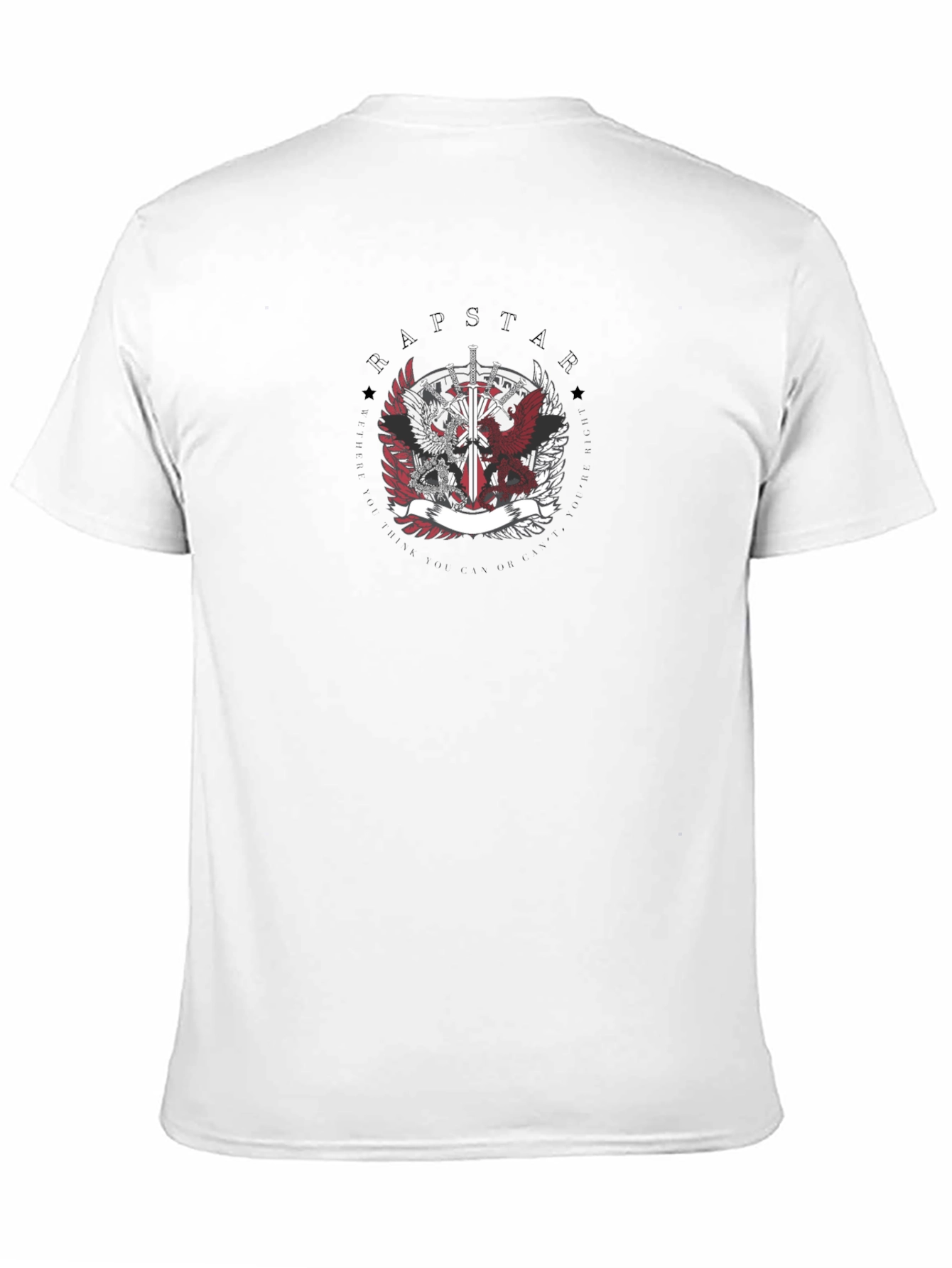 Hapstar Emblem Black T-Shirt