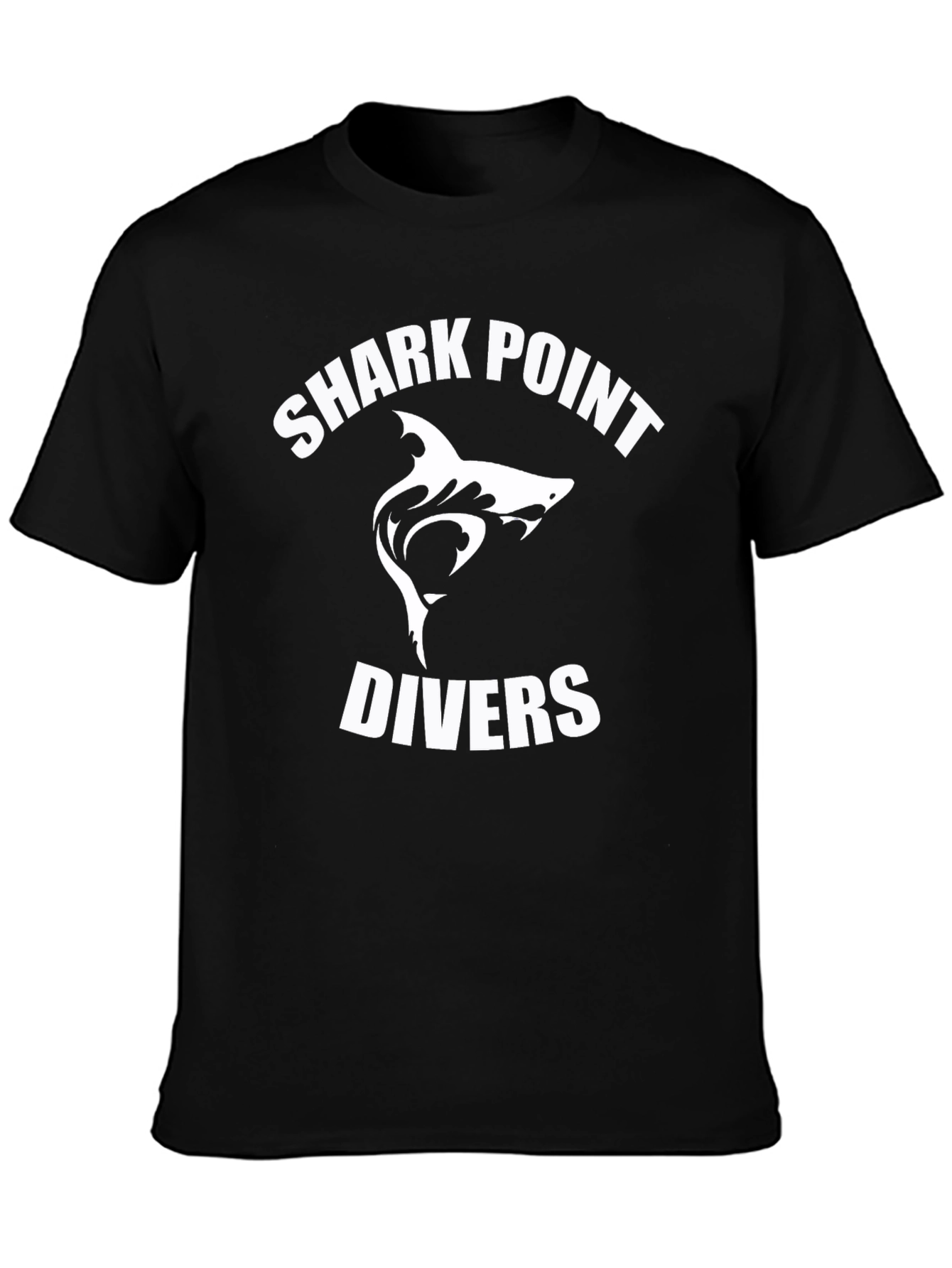 Shark Point Divers Black T-Shirt