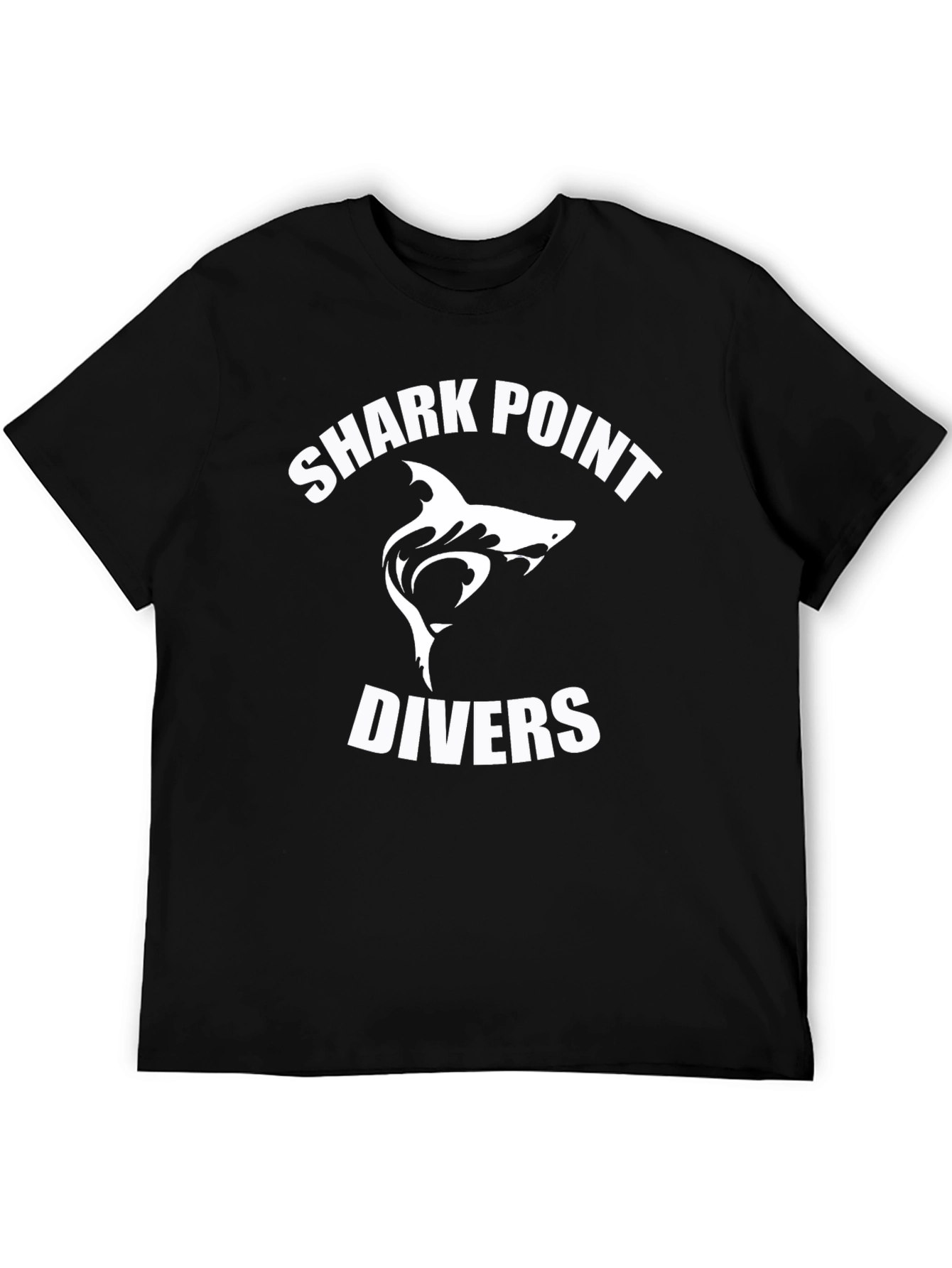 Shark Point Divers Black T-Shirt