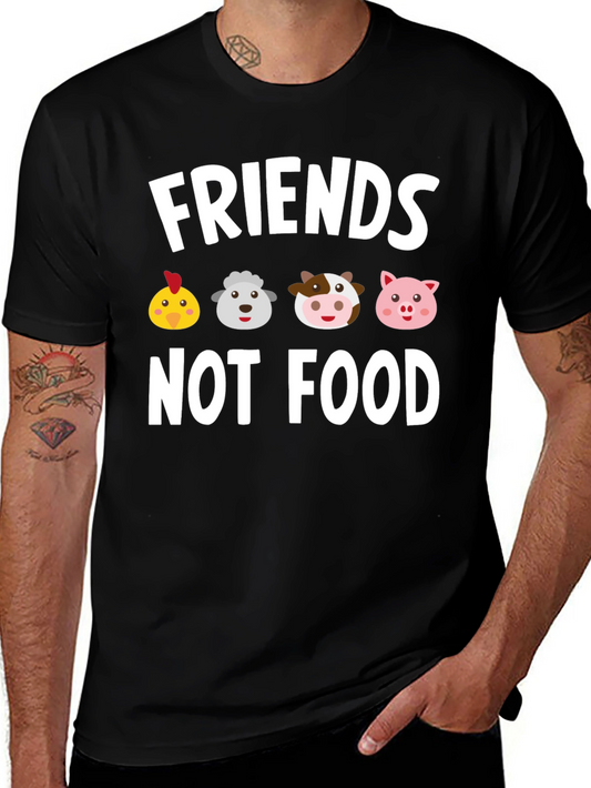 Friends Not Food Vegan Graphic Tee - Unisex
