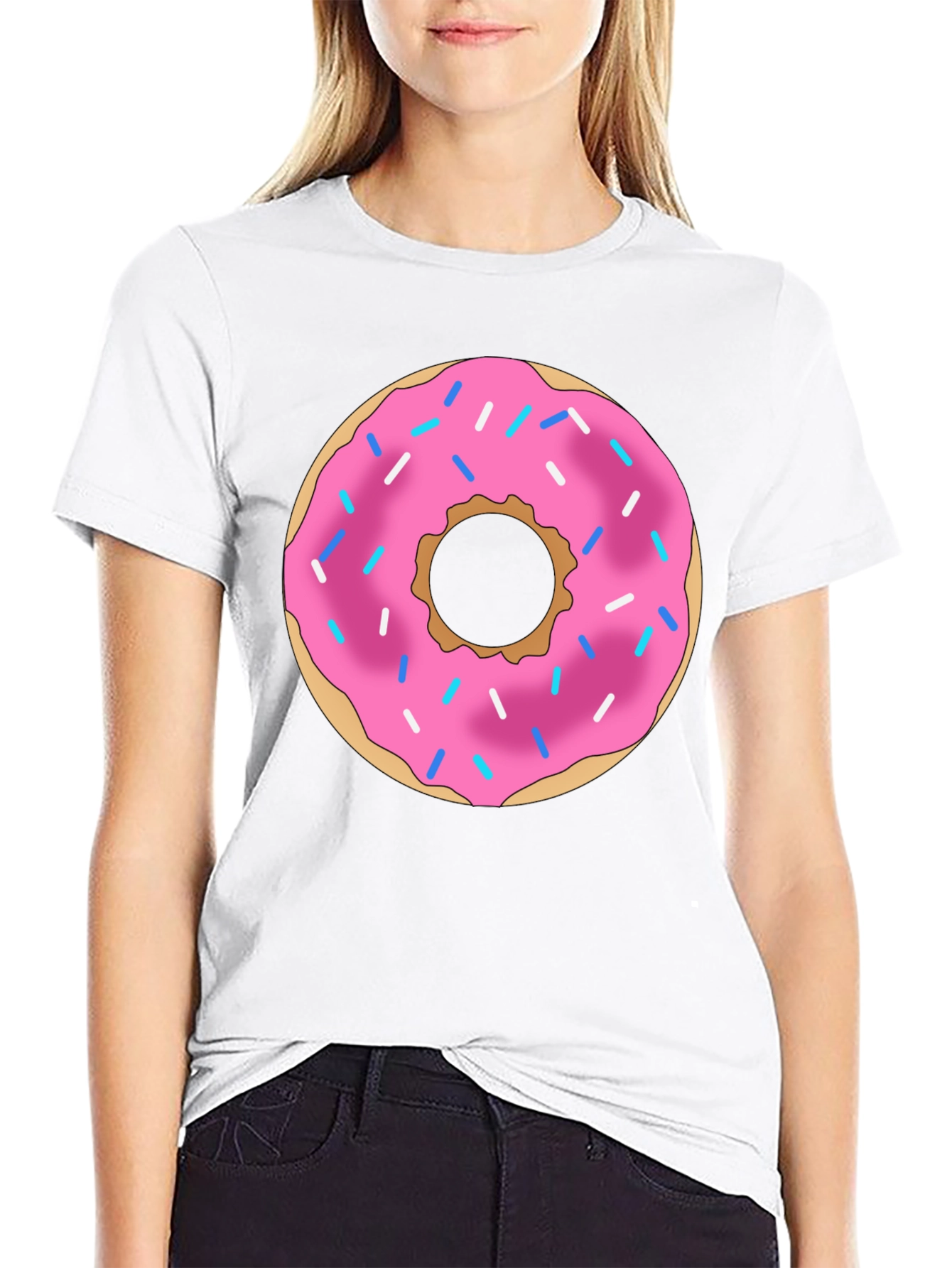 Donut Graphic Tee - Sweet Treat Style!