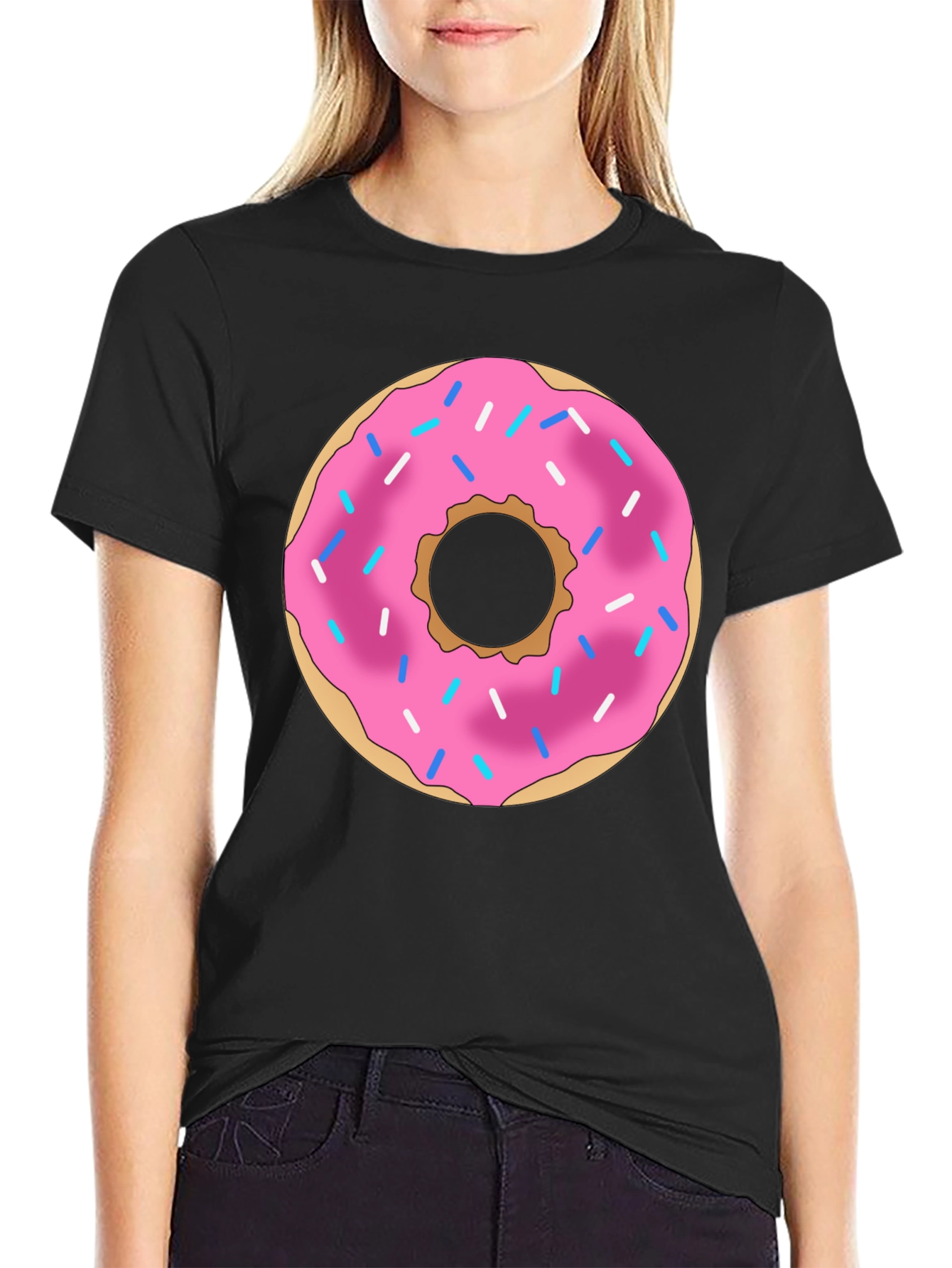 Donut Graphic Tee - Sweet Treat Style!