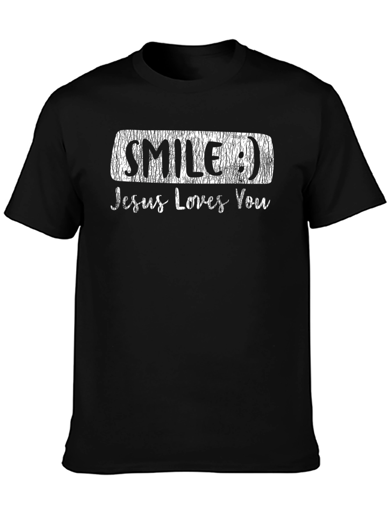 Smile Jesus Loves You T-Shirt Christian Apparel