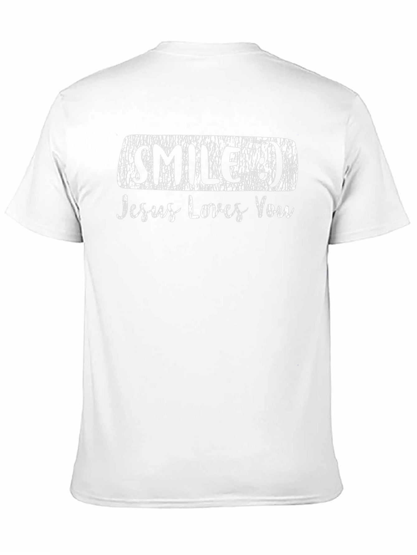 Smile Jesus Loves You T-Shirt Christian Apparel