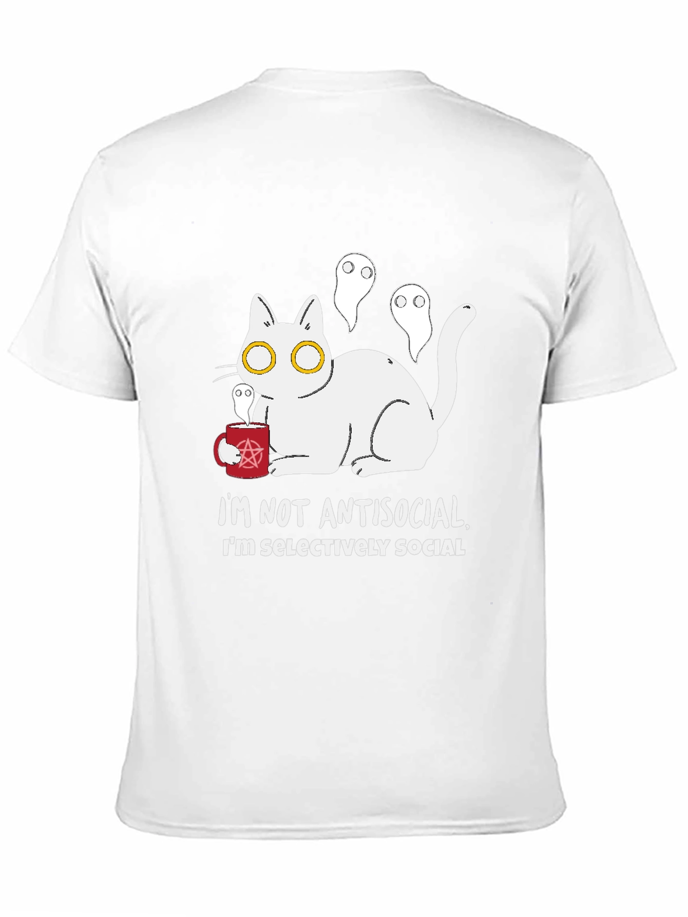 Antisocial Cat T-Shirt
