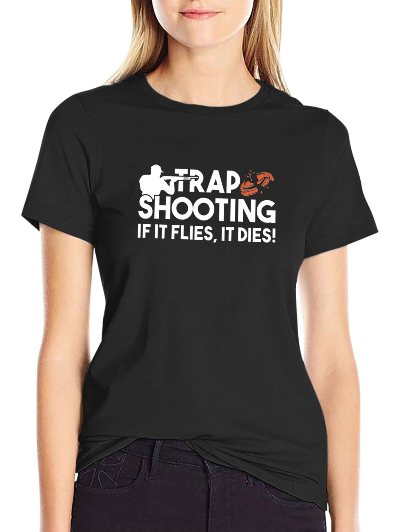 Trap Shooting T-Shirt: If It Flies It Dies!
