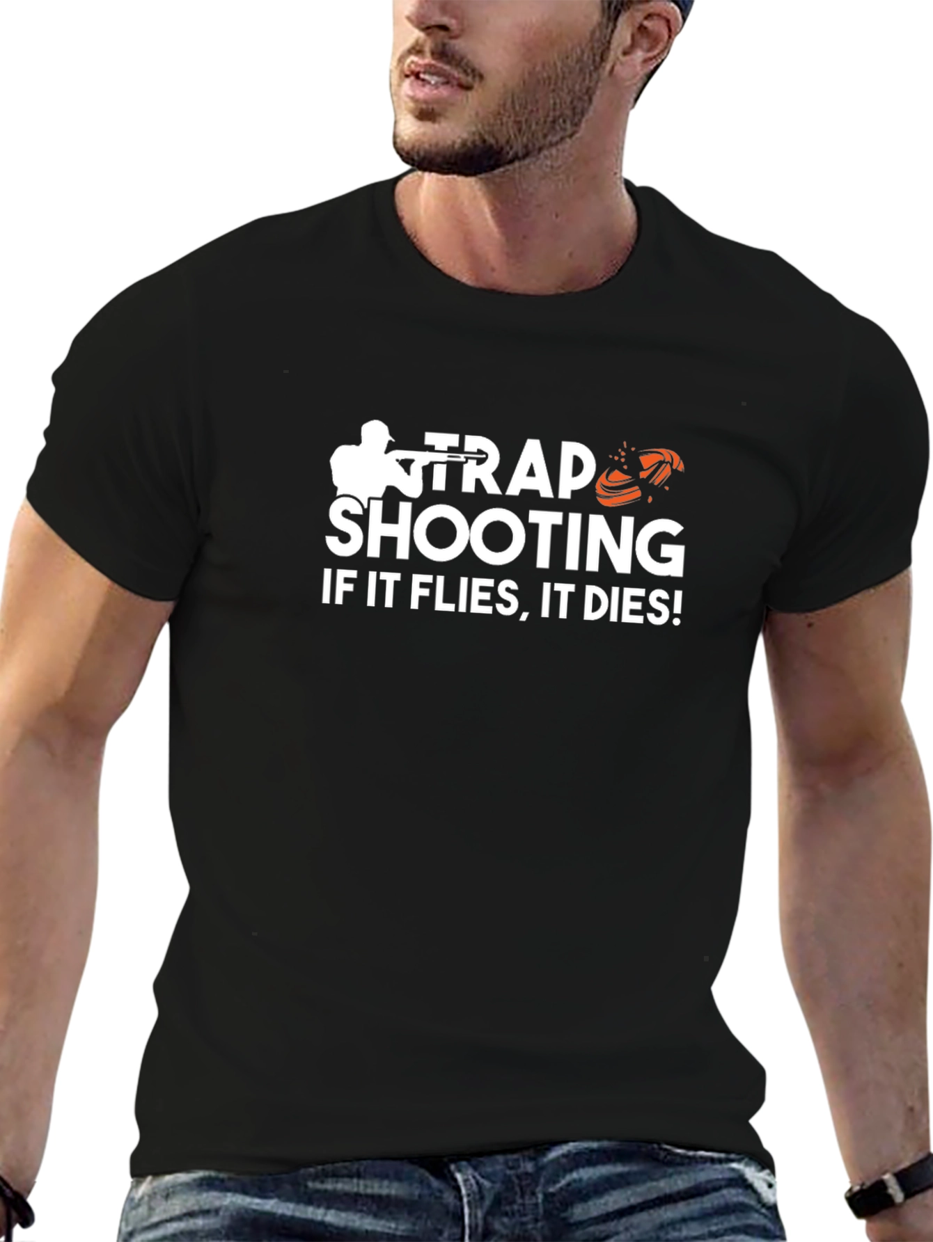 Trap Shooting T-Shirt: If It Flies It Dies!