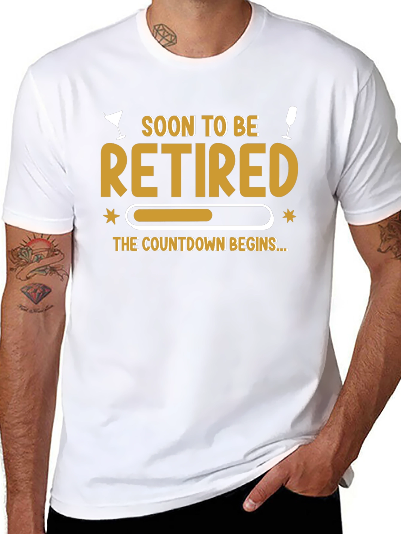 Soon to Be Retired Countdown T-Shirt