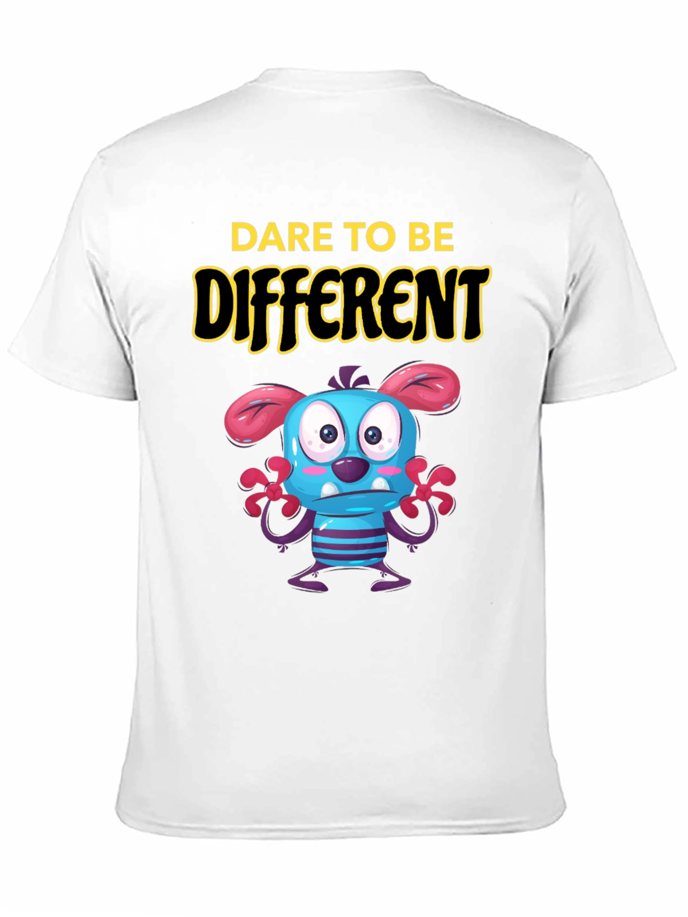 Dare To Be Different Monster Graphic T-Shirt